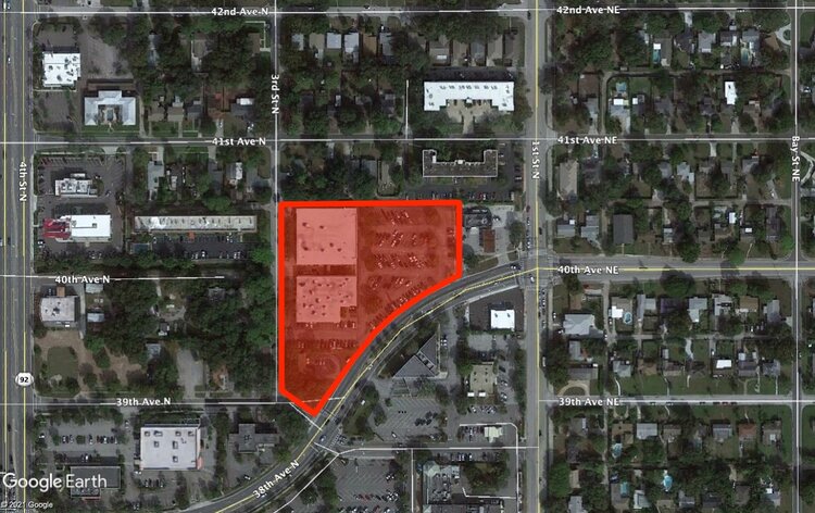 A 40,000 square foot organic grocery store has been proposed for 201-205 38th Avenue North in st pete.