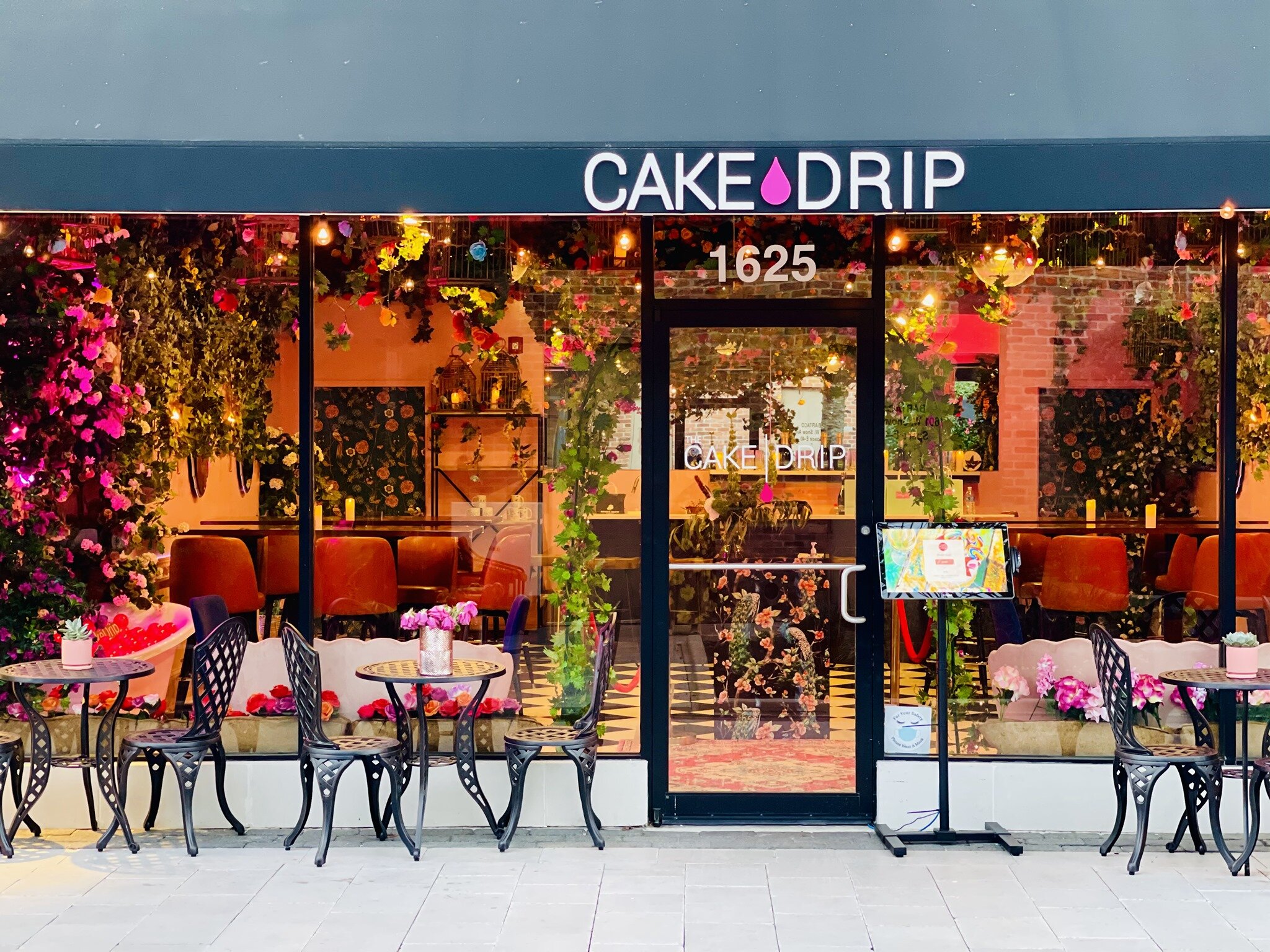 The Cake Drip is coming soon to the EDGE District of St Petersburg. Pictured here is their Hyde Park Village location in Tampa, which opened a few weeks ago.