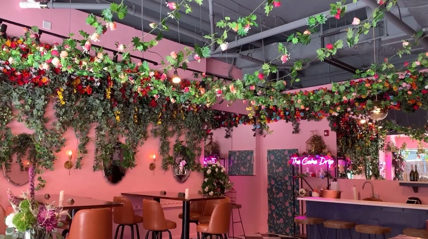 The inside of The Cake Drip in Hyde Park Village in Tampa