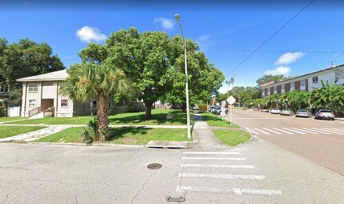 The project will occupy a long time vacant lot at the southwest corner of 3rd Avenue South and 7th Street. Image from Google Street View.