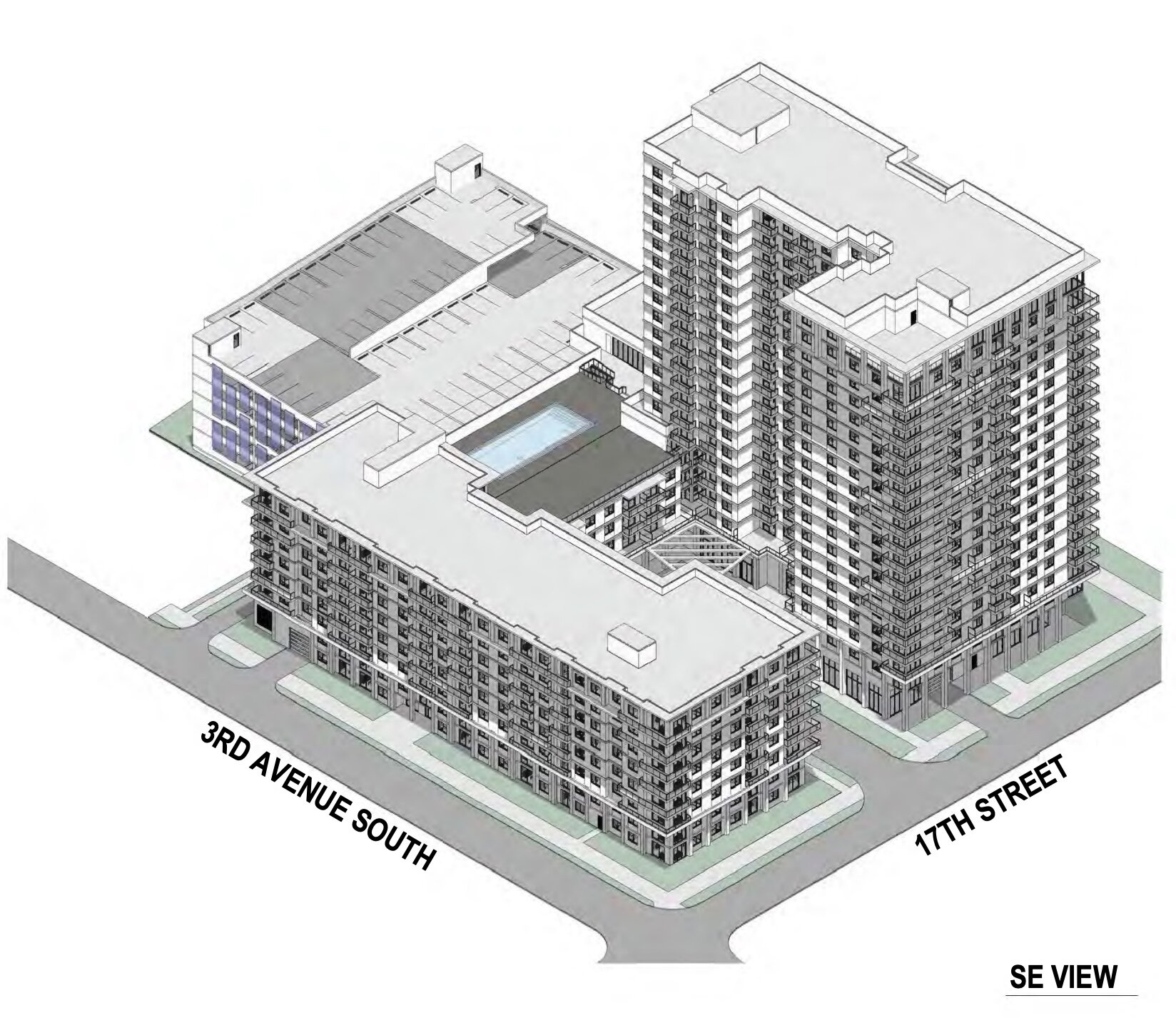 20-story residential building planned for 17th Street moves forward