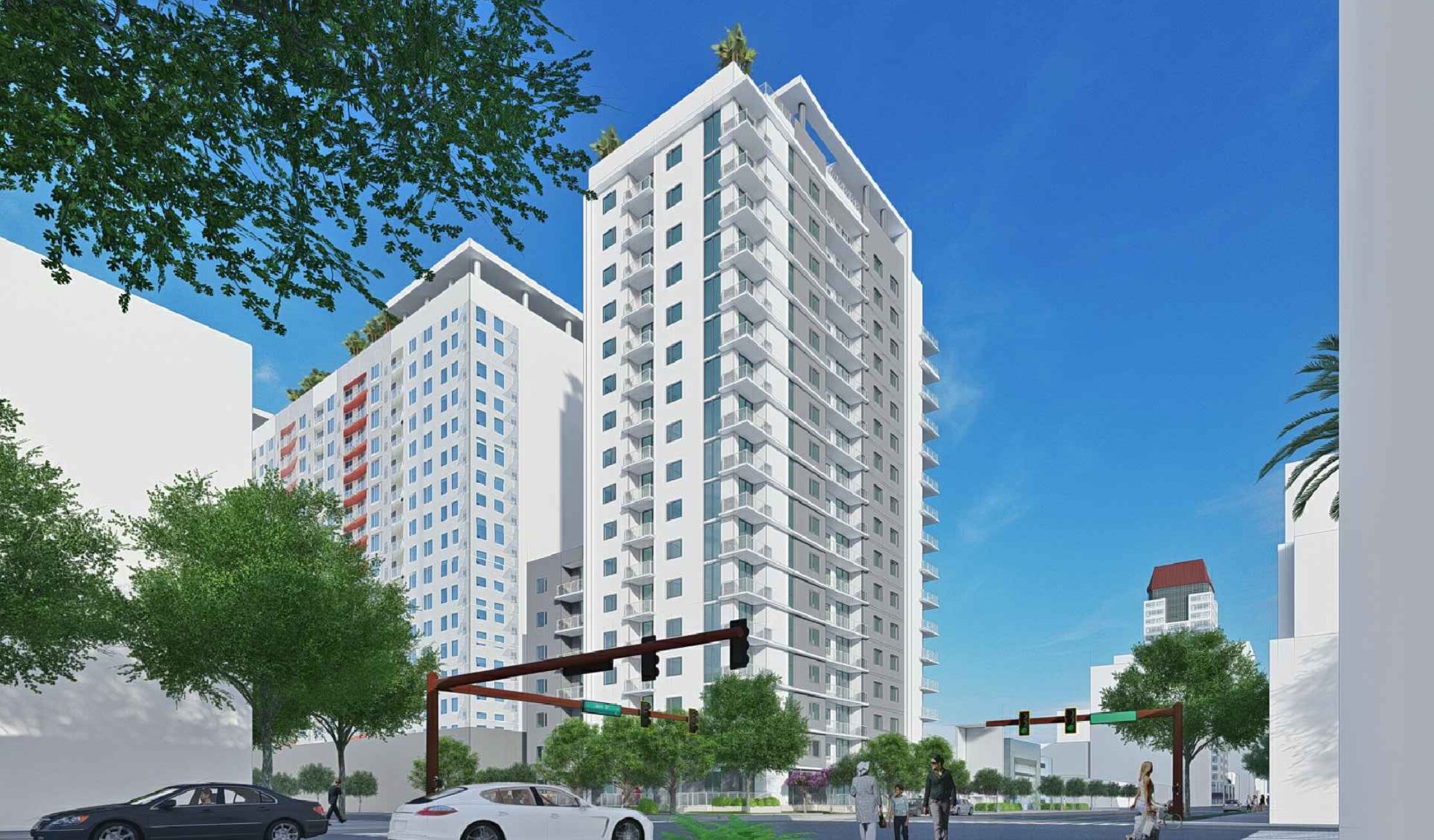18-story expansion planned for downtown’s Camden Pier District Apartments