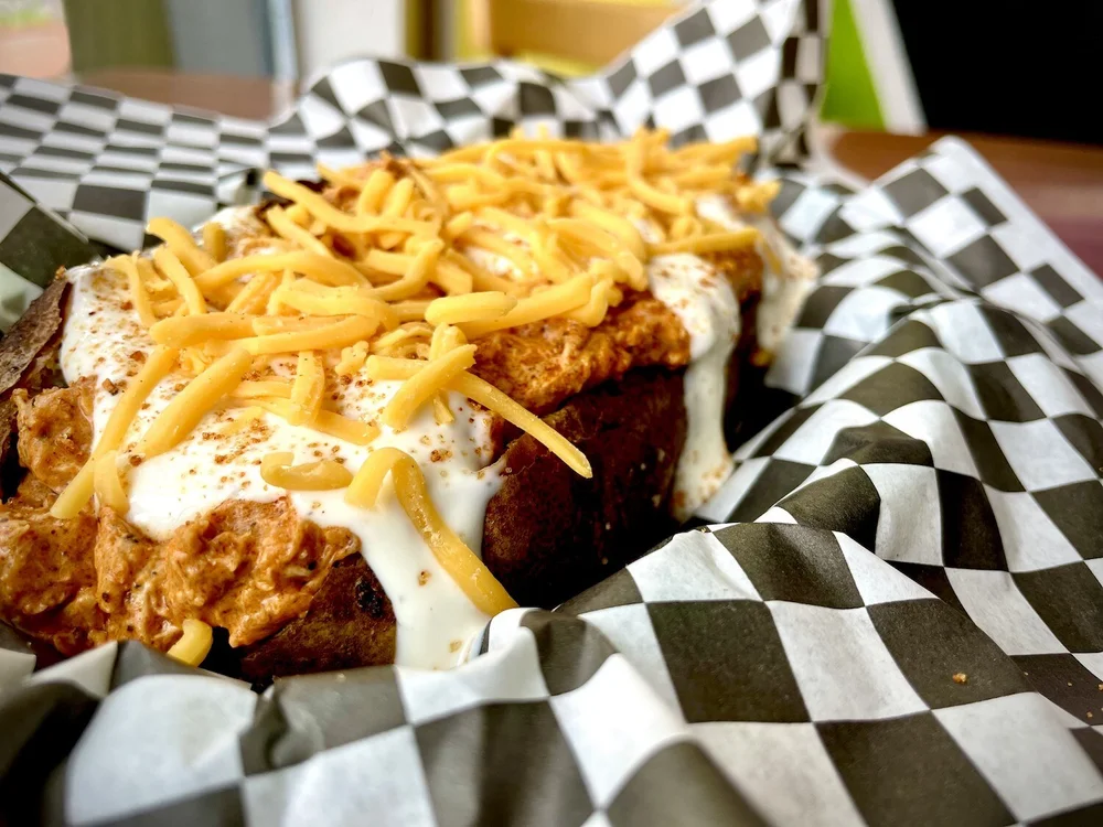 A loaded baked potato restaurant, The Half Baked Potato, is coming soon