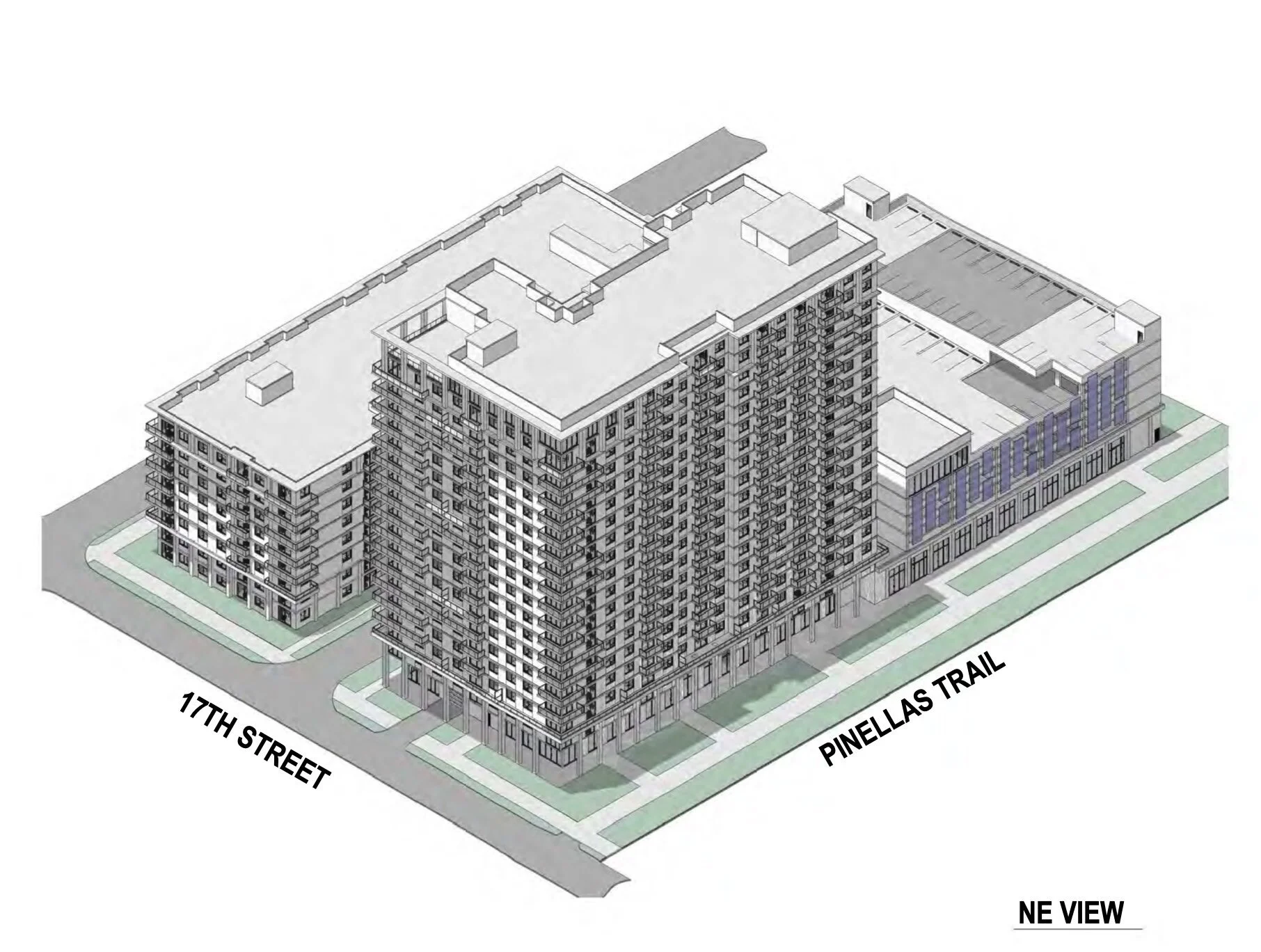 Construction begins on Modera St. Petersburg, a 20-story apartment building in downtown St. Pete