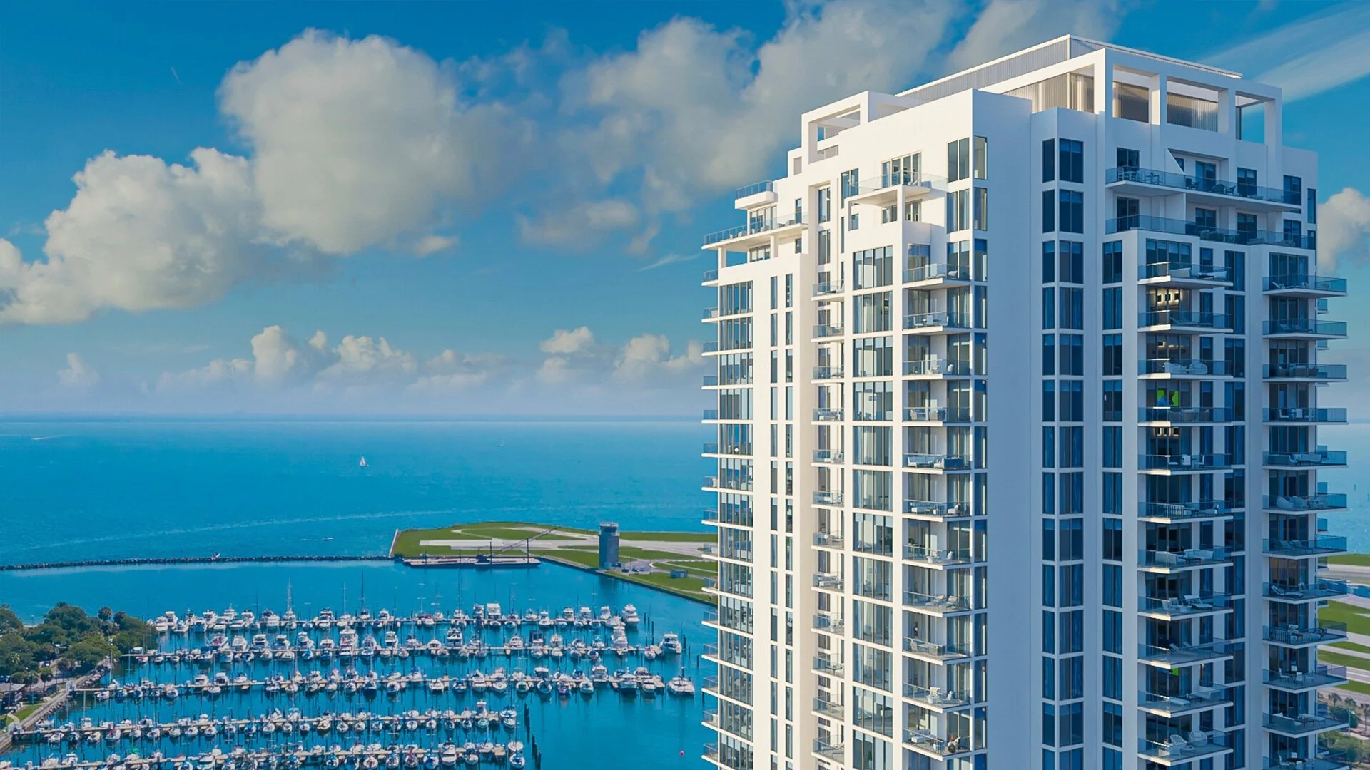 35-story condo tower Saltaire tops out in downtown St. Pete