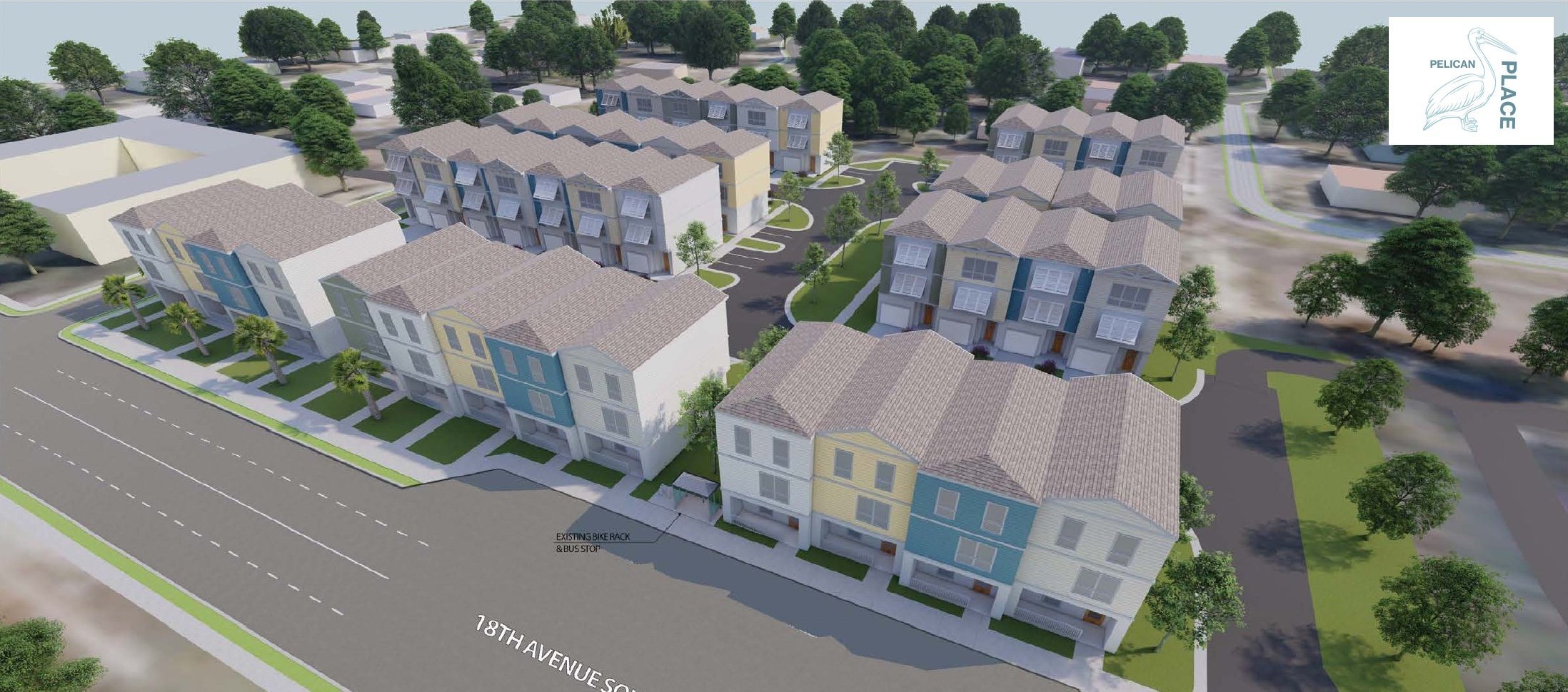 Habitat for Humanity selected to develop two affordable townhome projects in south St. Pete