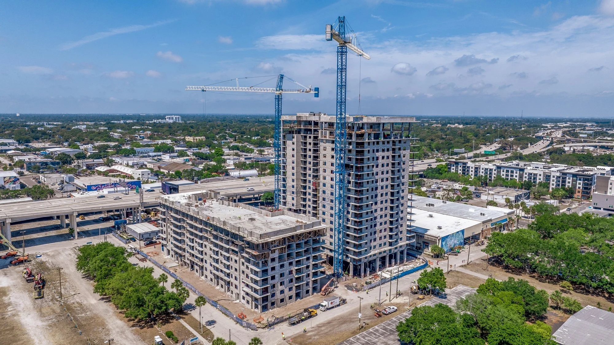 Aerial St. Pete: Downtown St. Petersburg's tallest residential developments are reshaping the skyline