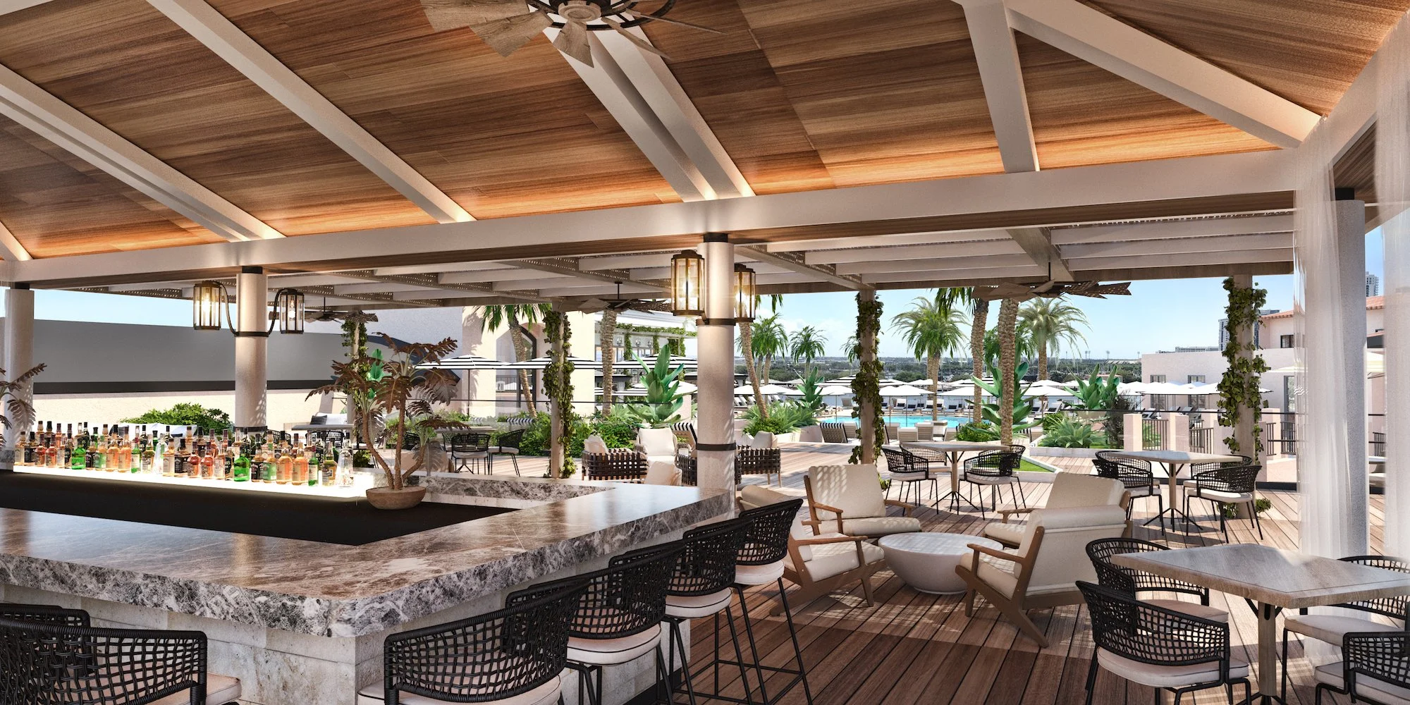 The Vinoy to open a new poolside restaurant, Parasol, this summer
