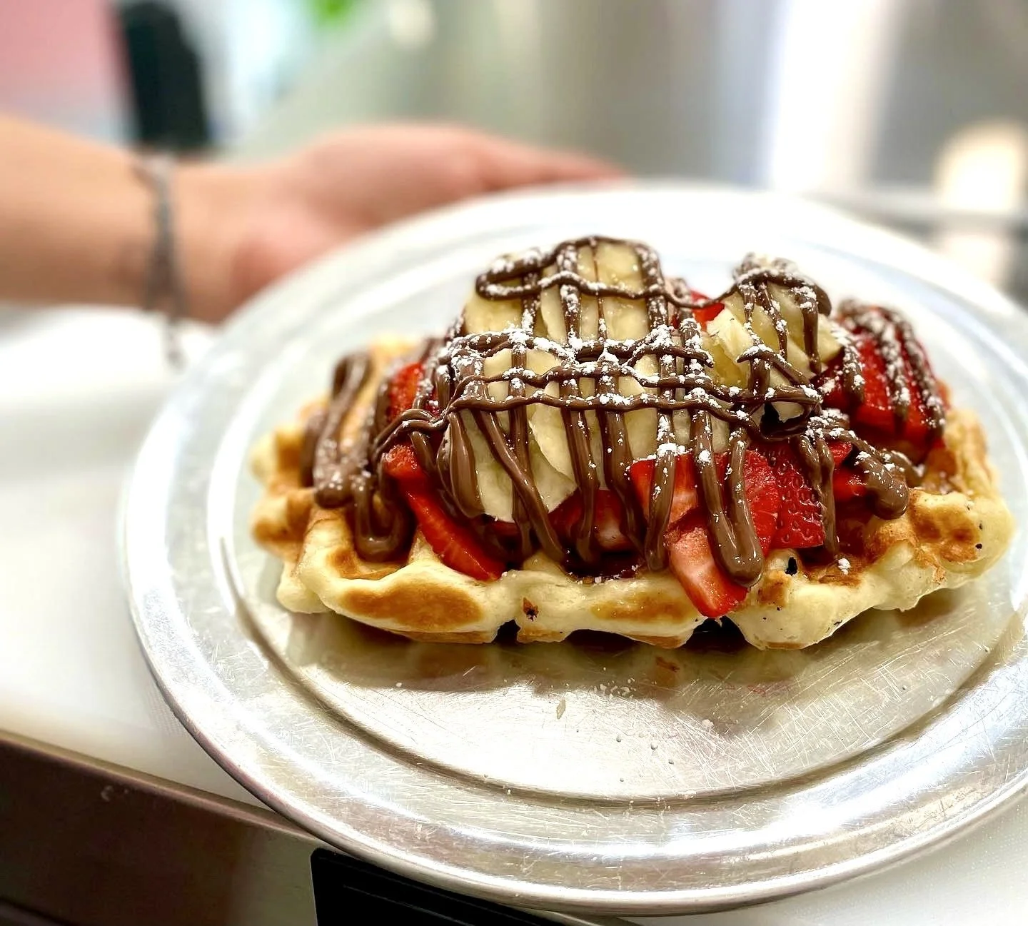 Crisp Waffle Company opening on Central Avenue in the Grand Central District