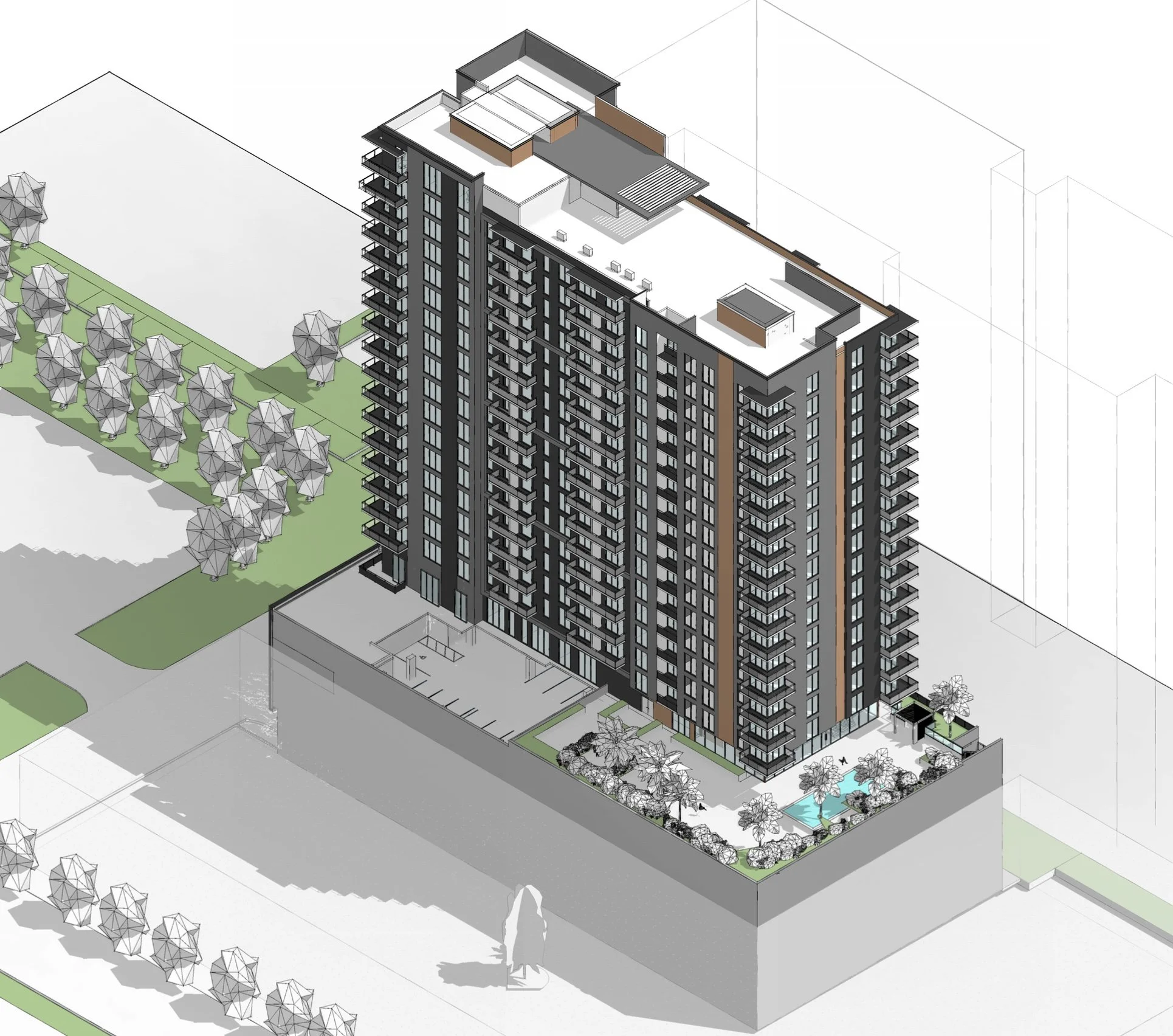 Plans shift for 23-story apartment building proposed for 17th Street ...