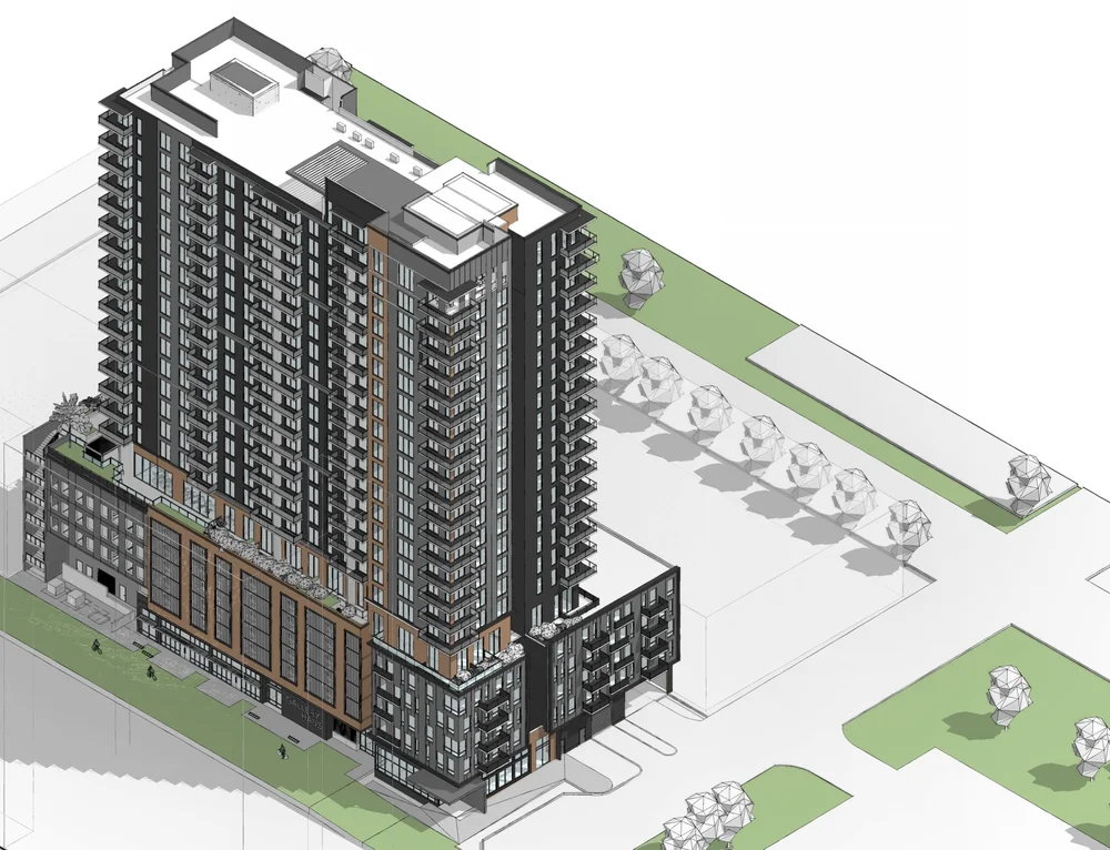 Plans shift for 23-story apartment building proposed for 17th Street ...