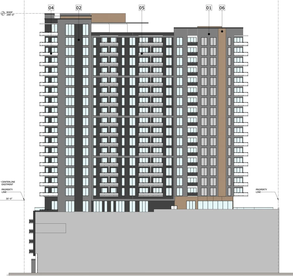 Plans shift for 23-story apartment building proposed for 17th Street ...