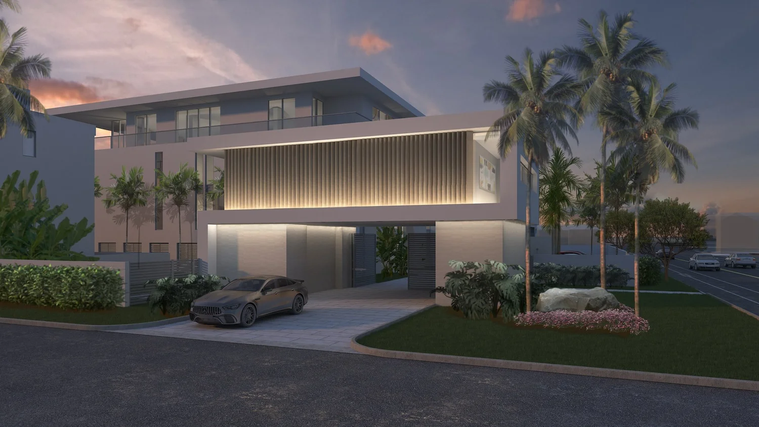 View of Philanthropist Kiran Patel proposes luxury beachfront condo building in ...