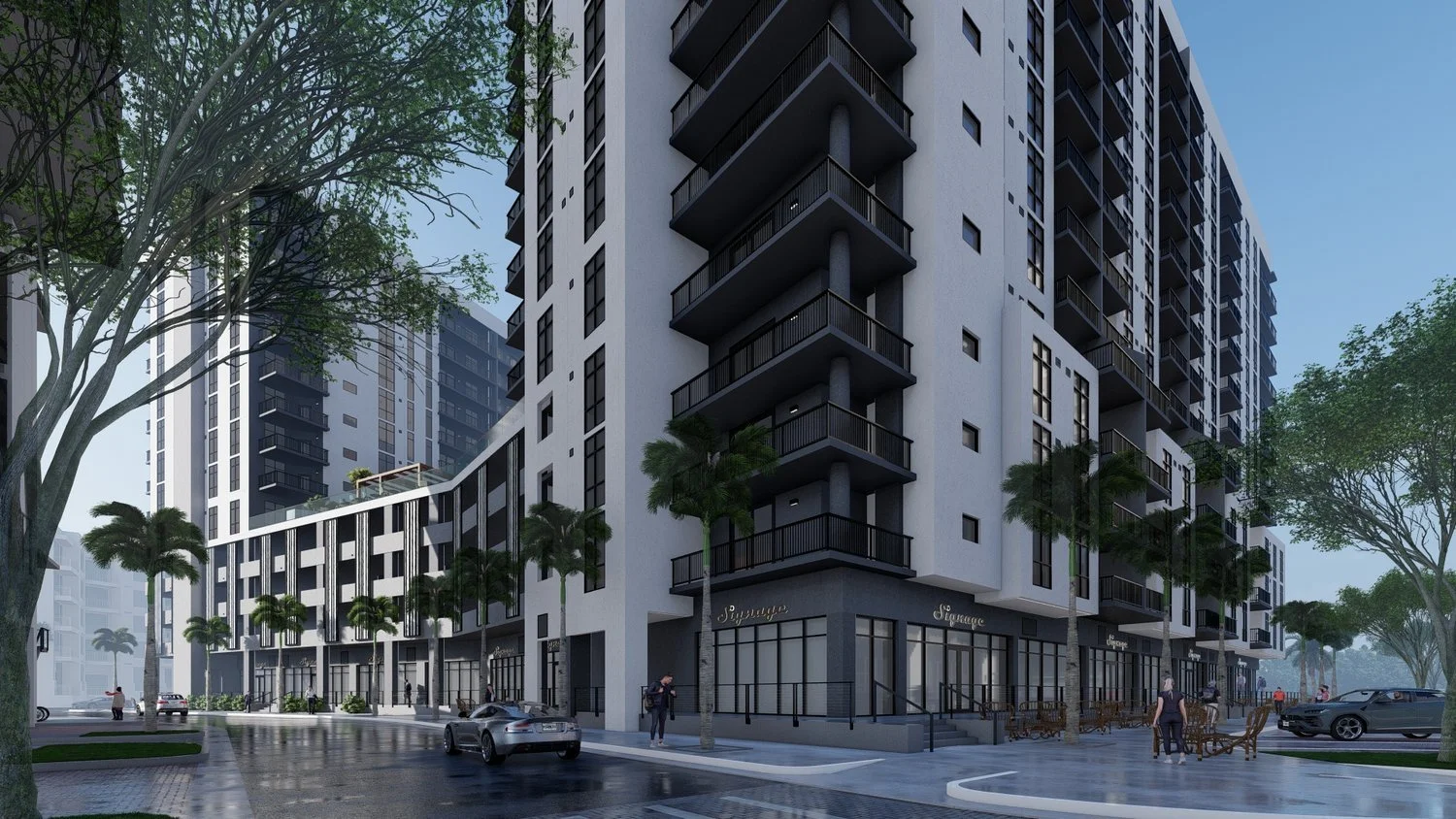 14-story apartment tower breaks ground in St. Petersburg’s Echelon City Center&nbsp;
