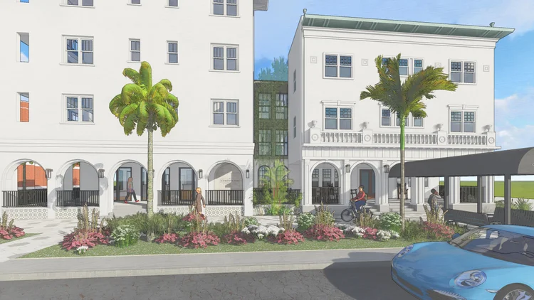 Bxp Rendering The Cordova Inn expansion nears vertical completion in downtown St. Pete