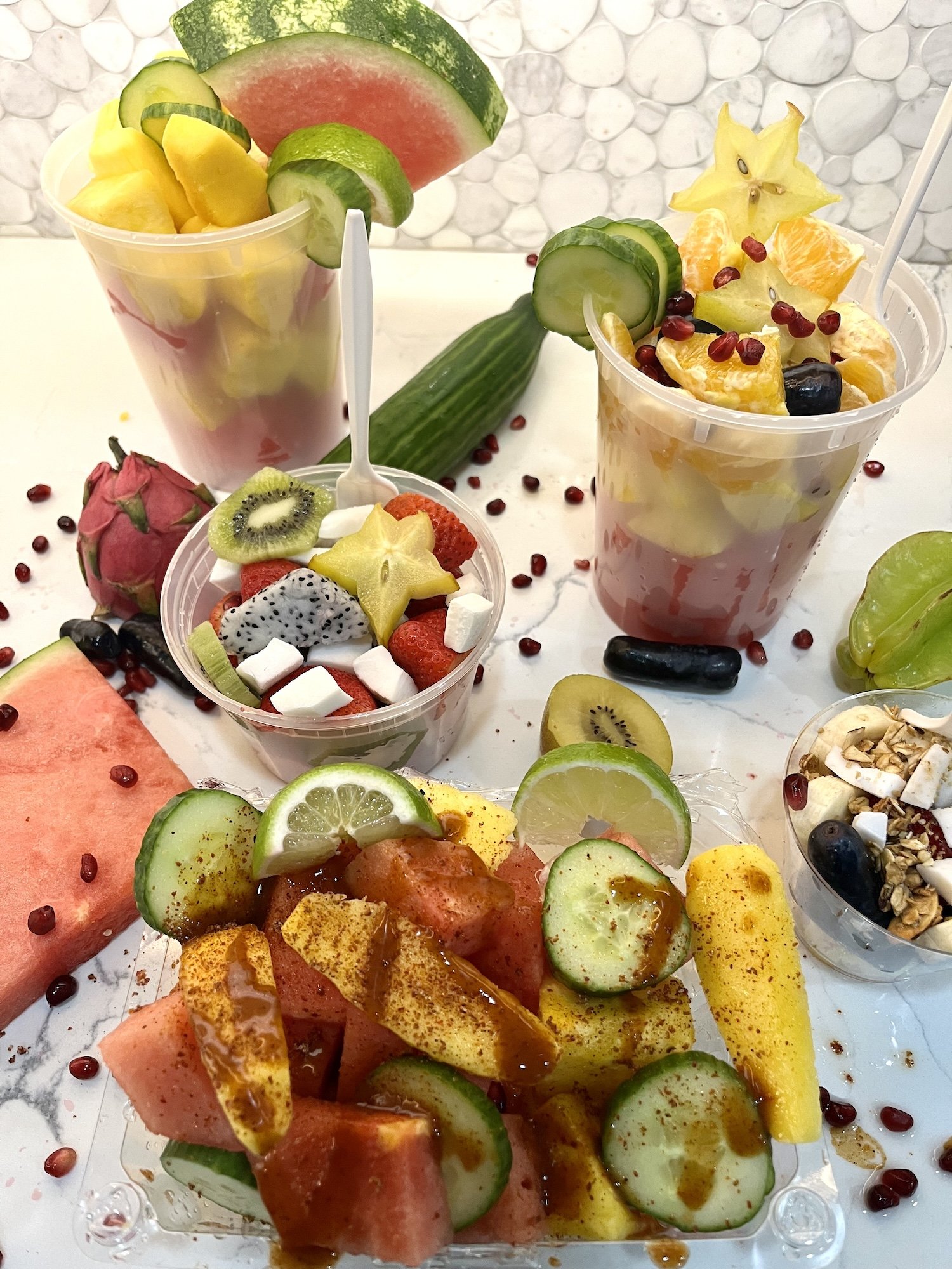 Fresh-cut fruit cart serving Mexican-style fruit cups coming to downtown St. Pete