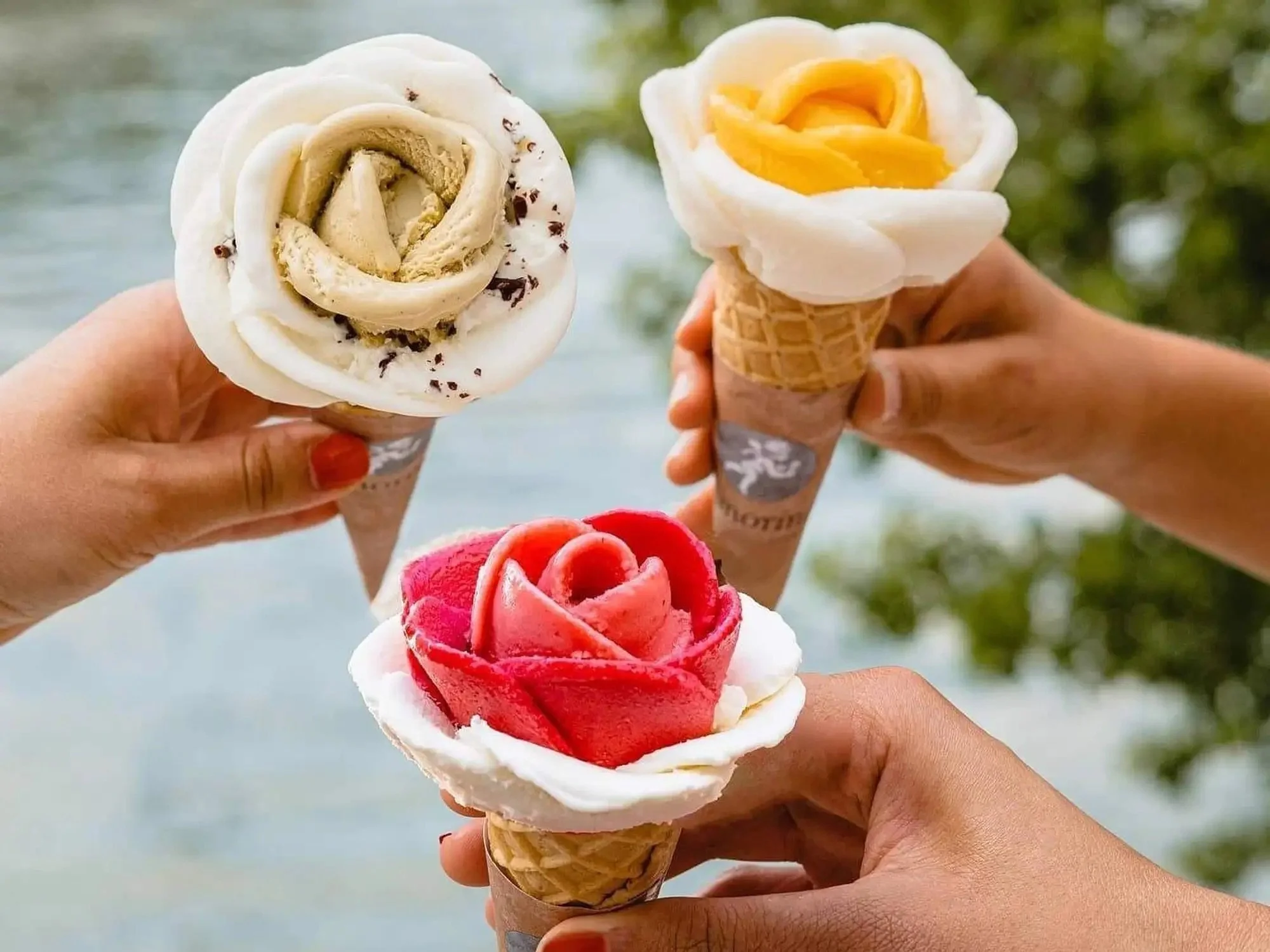 Amorino and its flower-shaped gelato is coming to the EDGE District