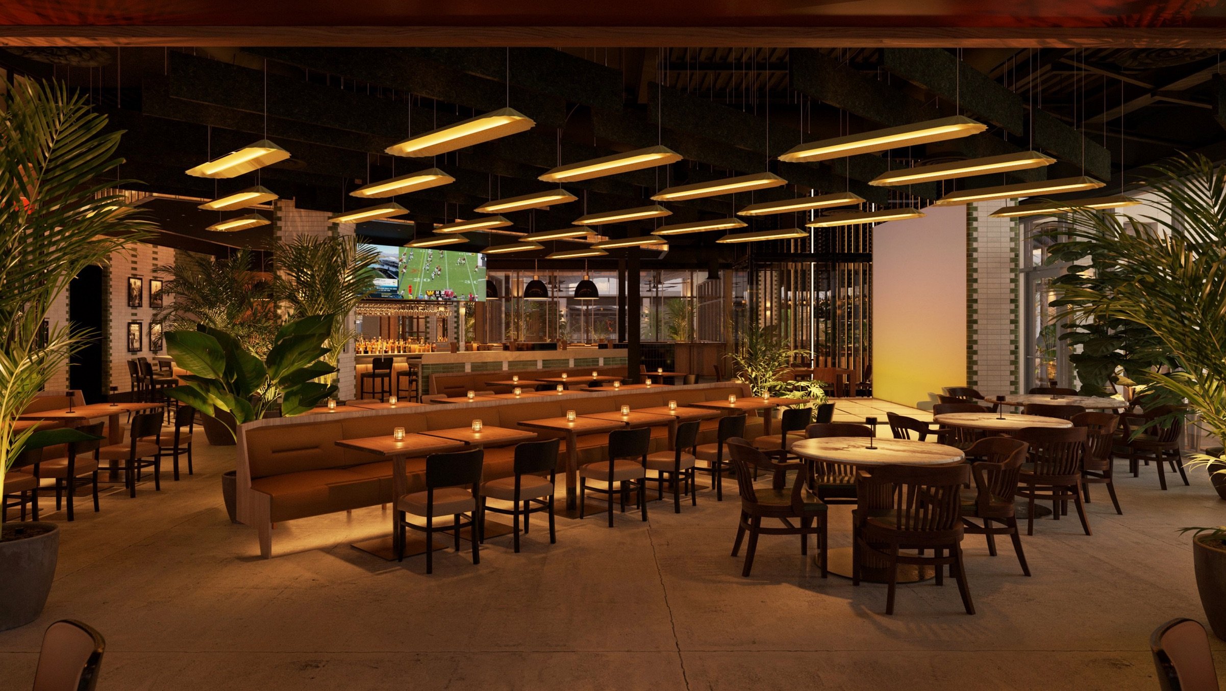 Main Dining Room at Forbici St. Pete