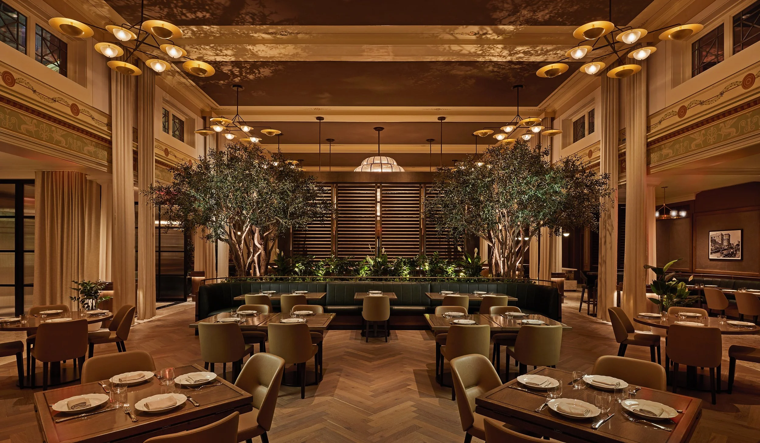 A photo of the interior of Elliott Aster