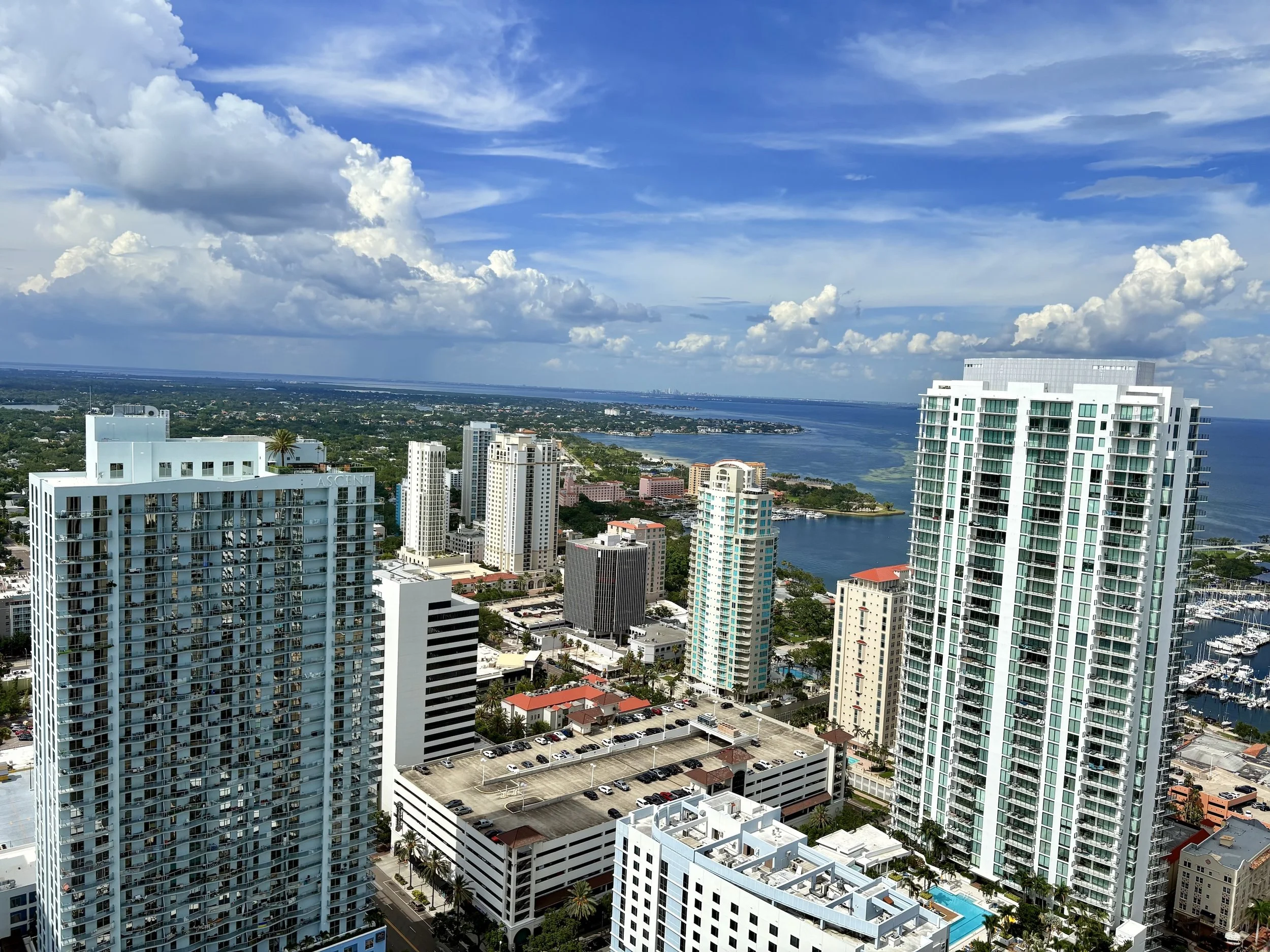 Floor 41 Penthouse View | St. Pete Rising