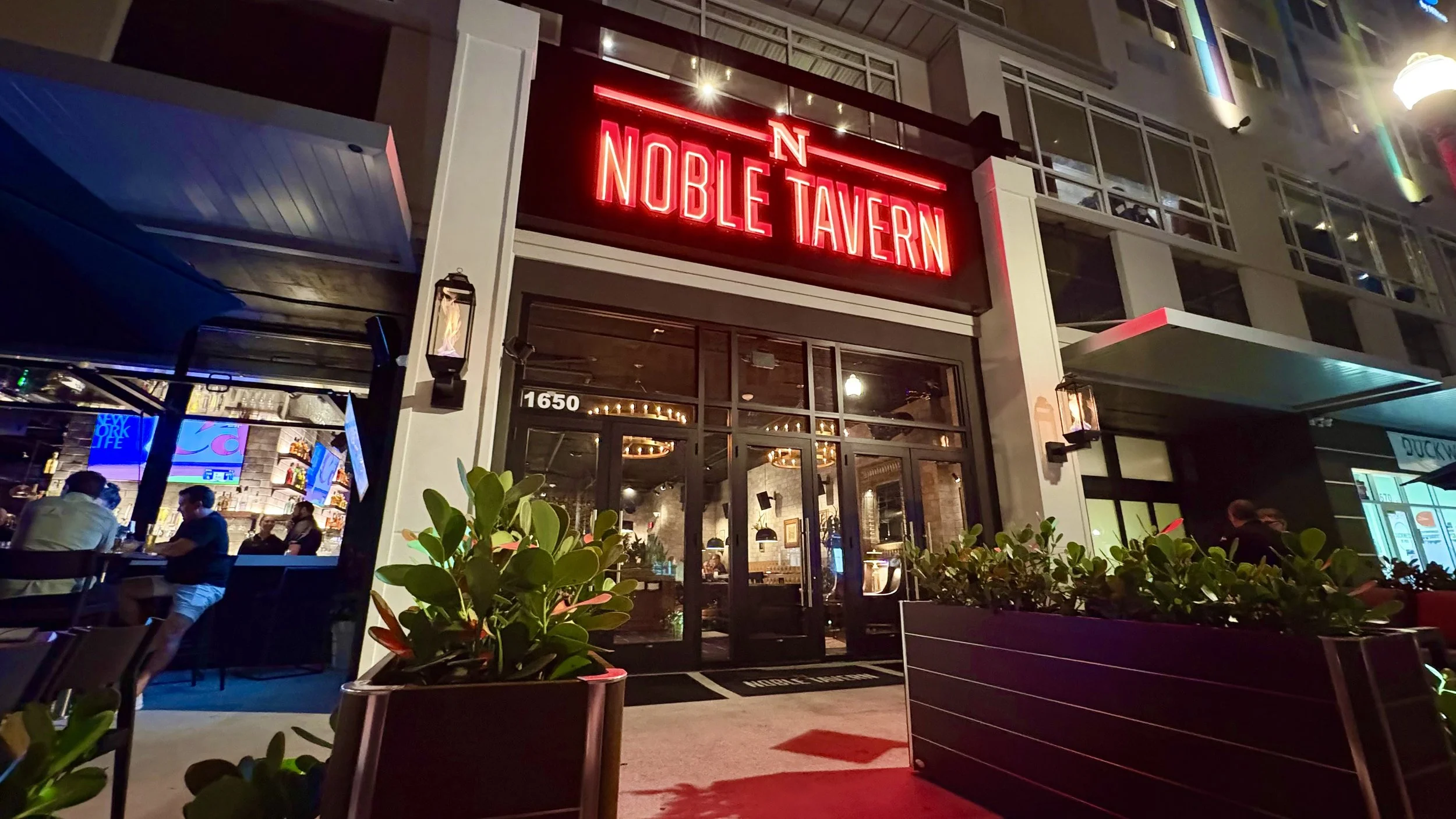 Noble Tavern, a modern cocktail bar and restaurant from the owners of Noble Crust, opens on Central Avenue