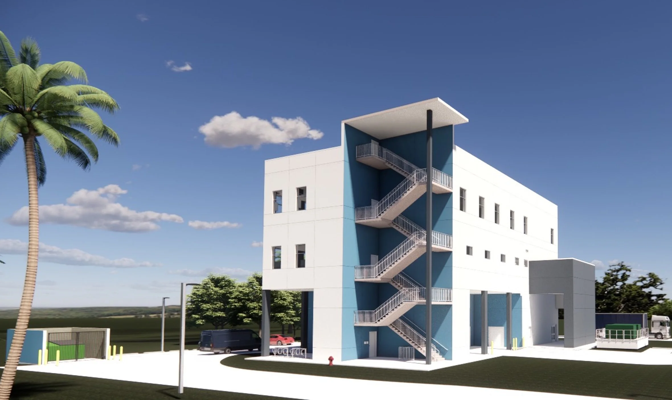 New Operations and Maintenance Building at the Southwest Water Reclamation Facility