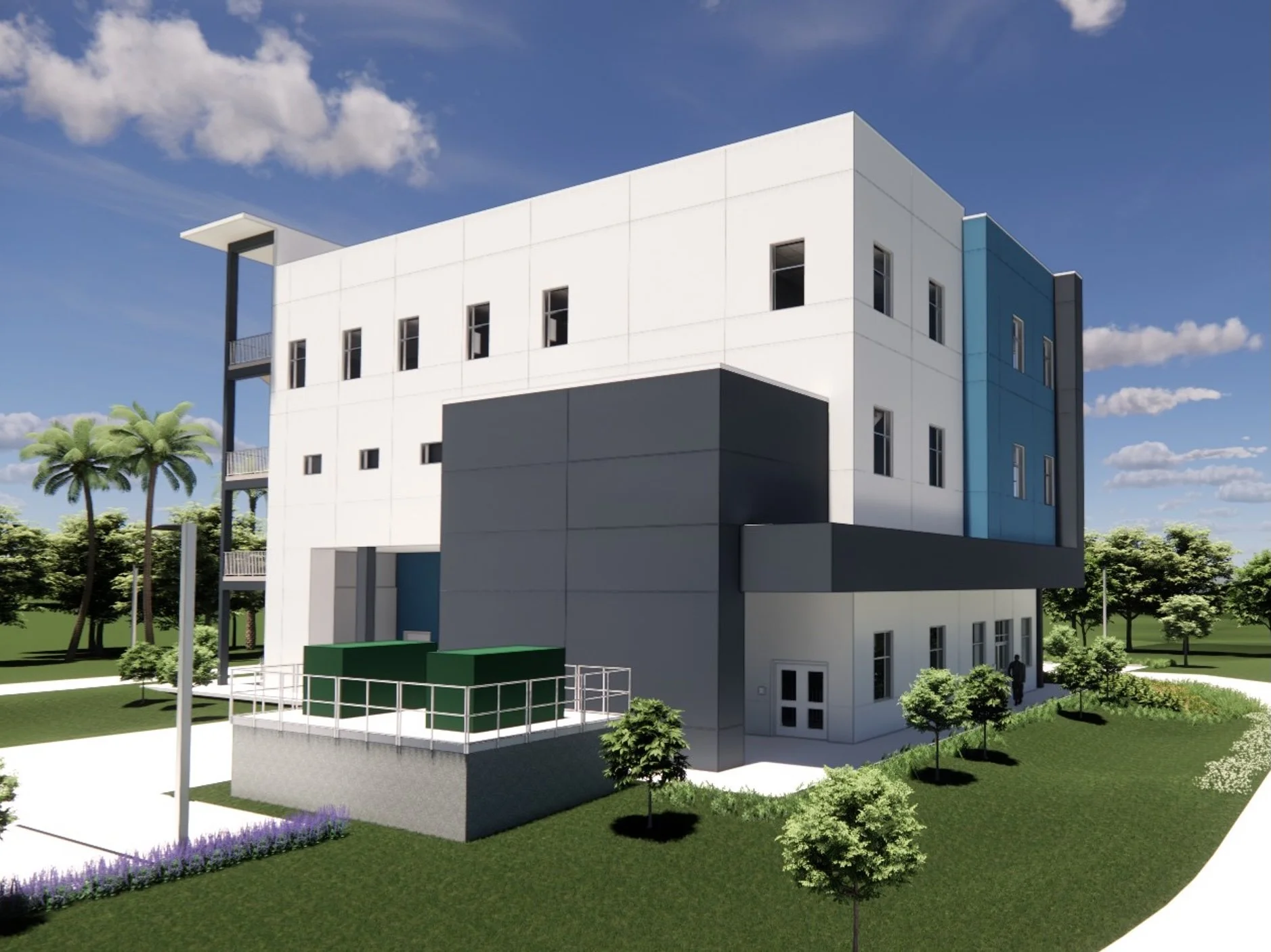 New Operations and Maintenance Building at the Southwest Water Reclamation Facility