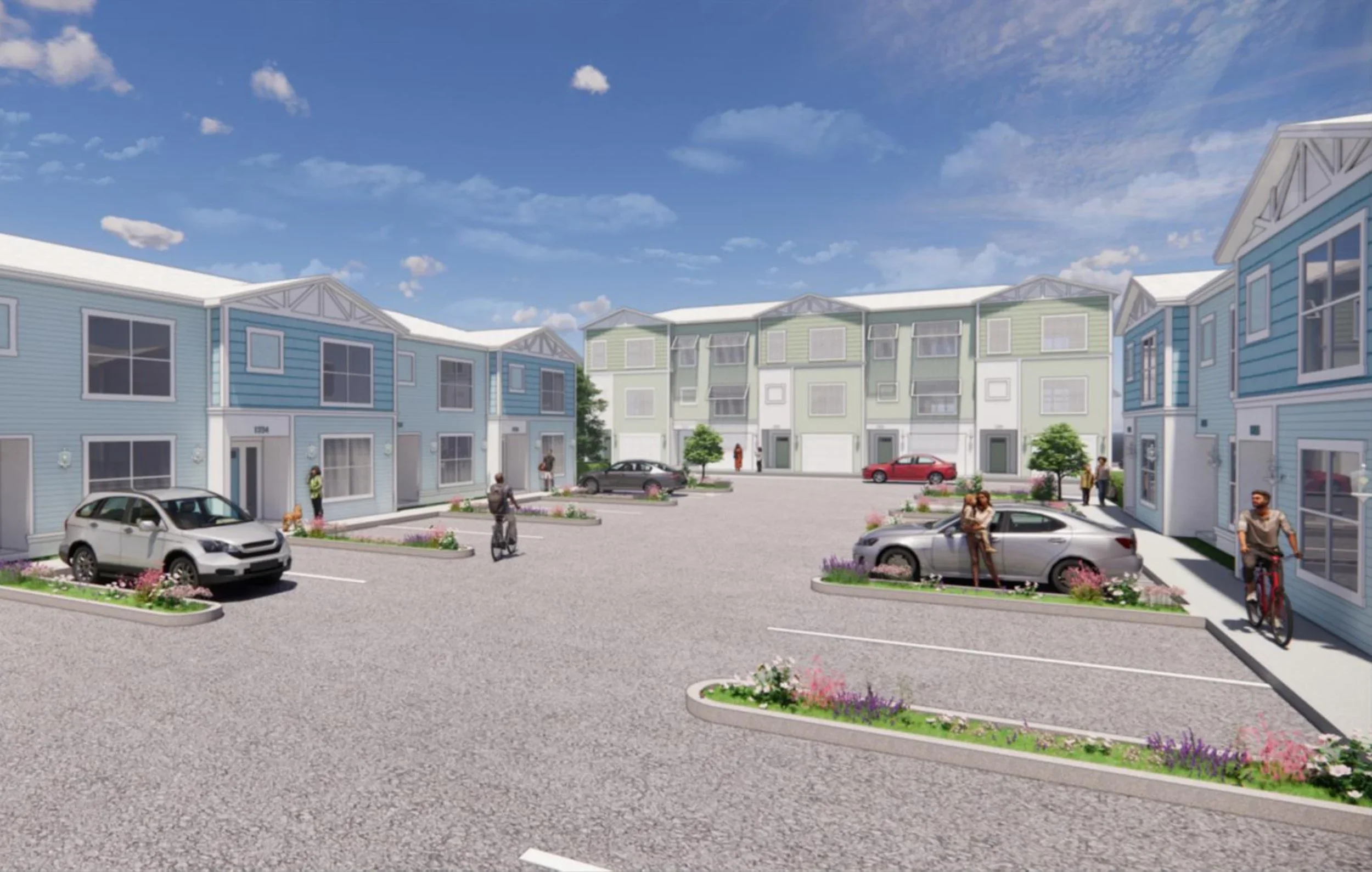 40-unit affordable townhome community Pelican Place breaks ground in south St. Pete