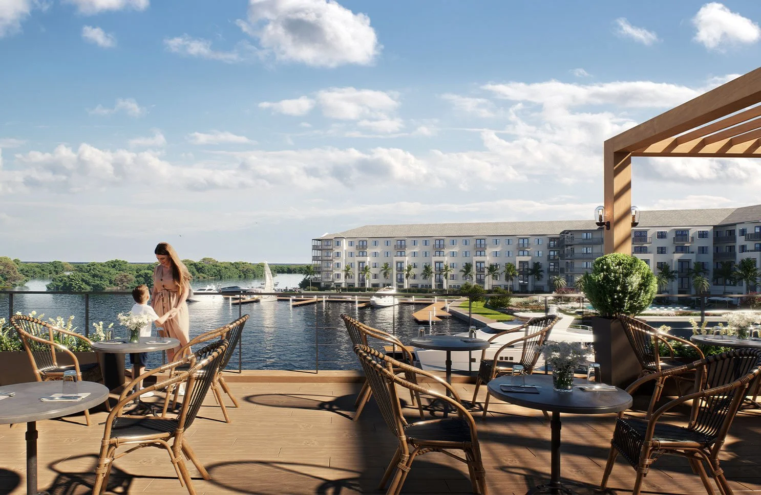 Restaurant at Amara Bay Residences &amp; Marina