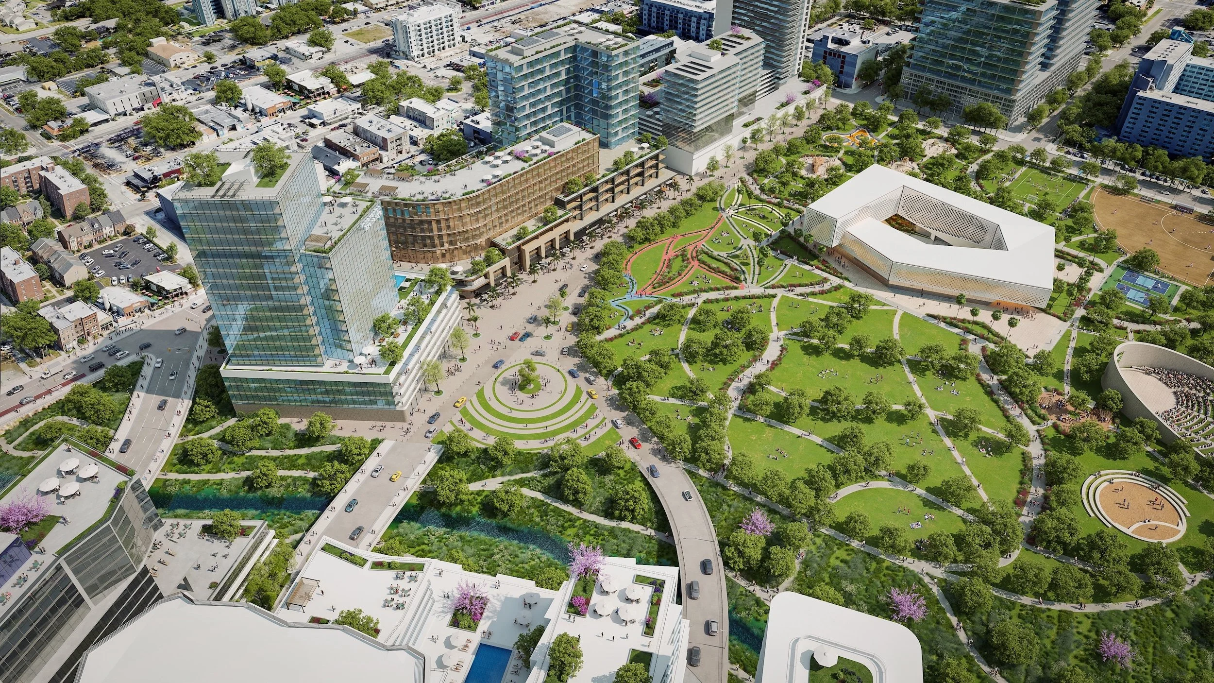 Locally led team pitches master plan first approach for Historic Gas Plant District in downtown St. Pete