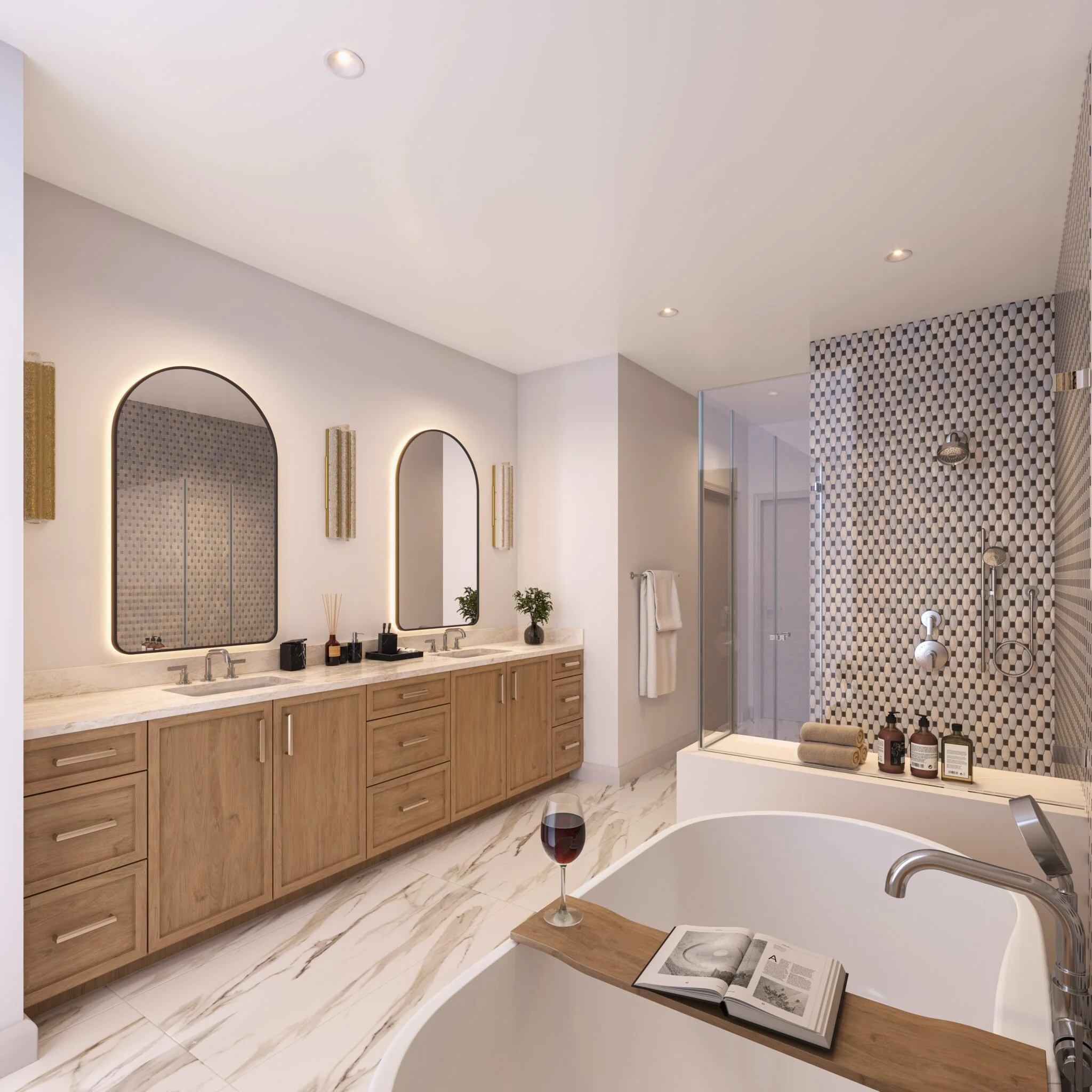 Penthouse Primary Bathroom