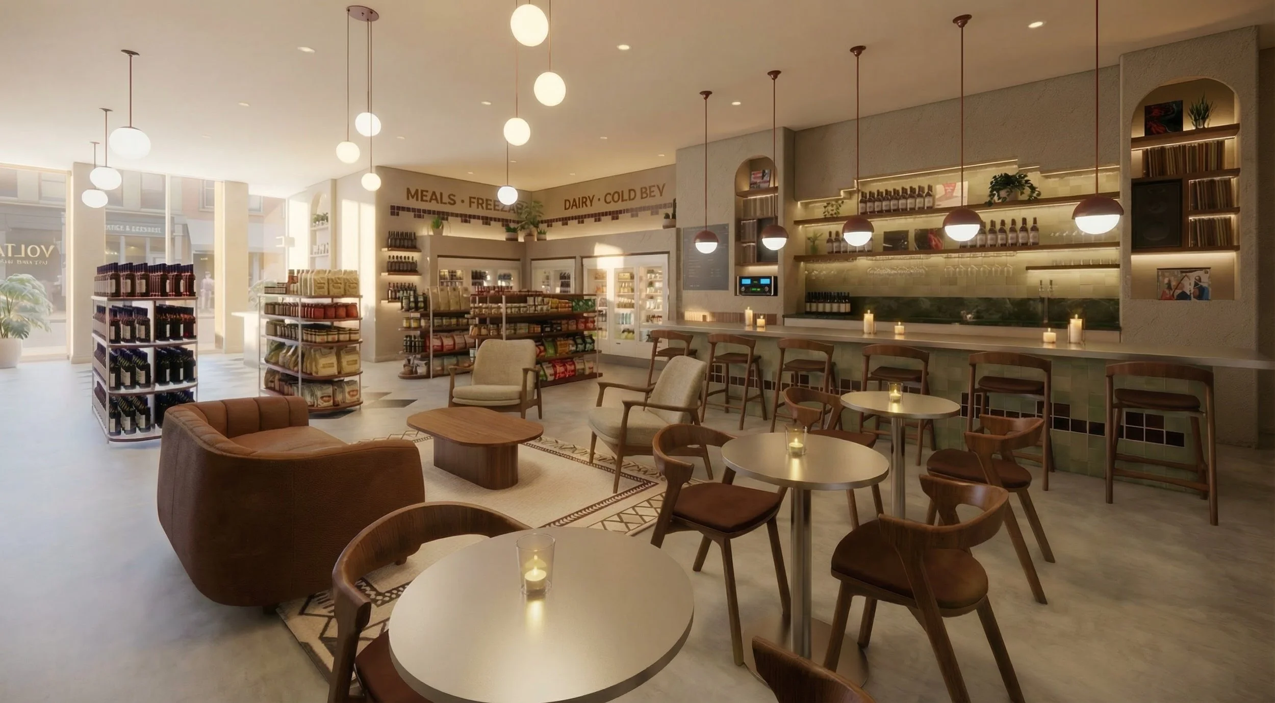 First look at Volta Wine + Market coming to 400 Central in downtown St. Pete