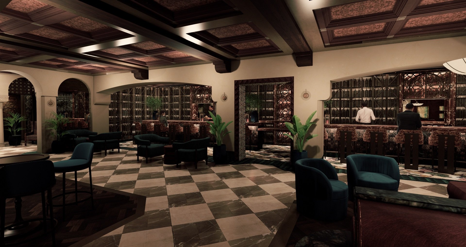 Construction begins on Medina 405 private social club at the historic Snell Arcade in St. Pete