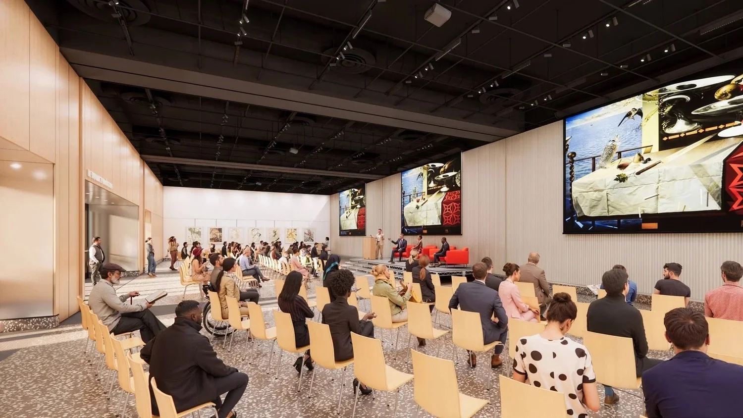 New Learning Center on 1st Floor