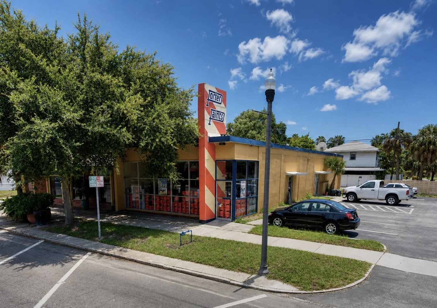 Porter Paints at 2662 Central Avenue in 2011