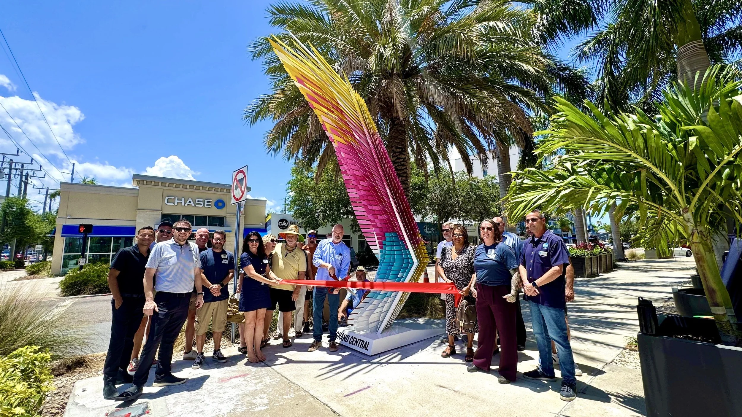 New district markers are a sign of Grand Central District’s growing identity
