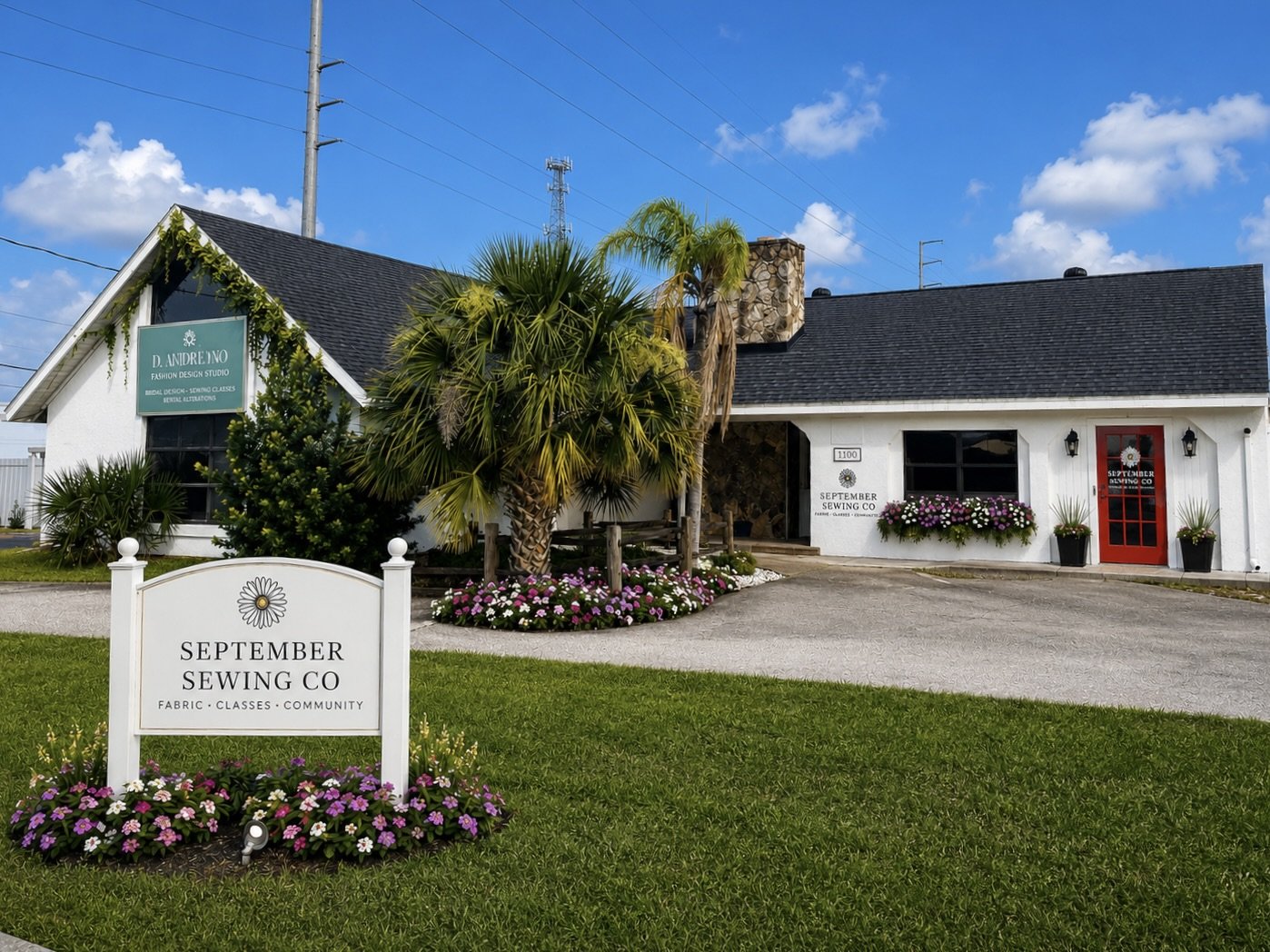 September Sewing Co. brings fabrics, classes, and creativity to Seminole this fall