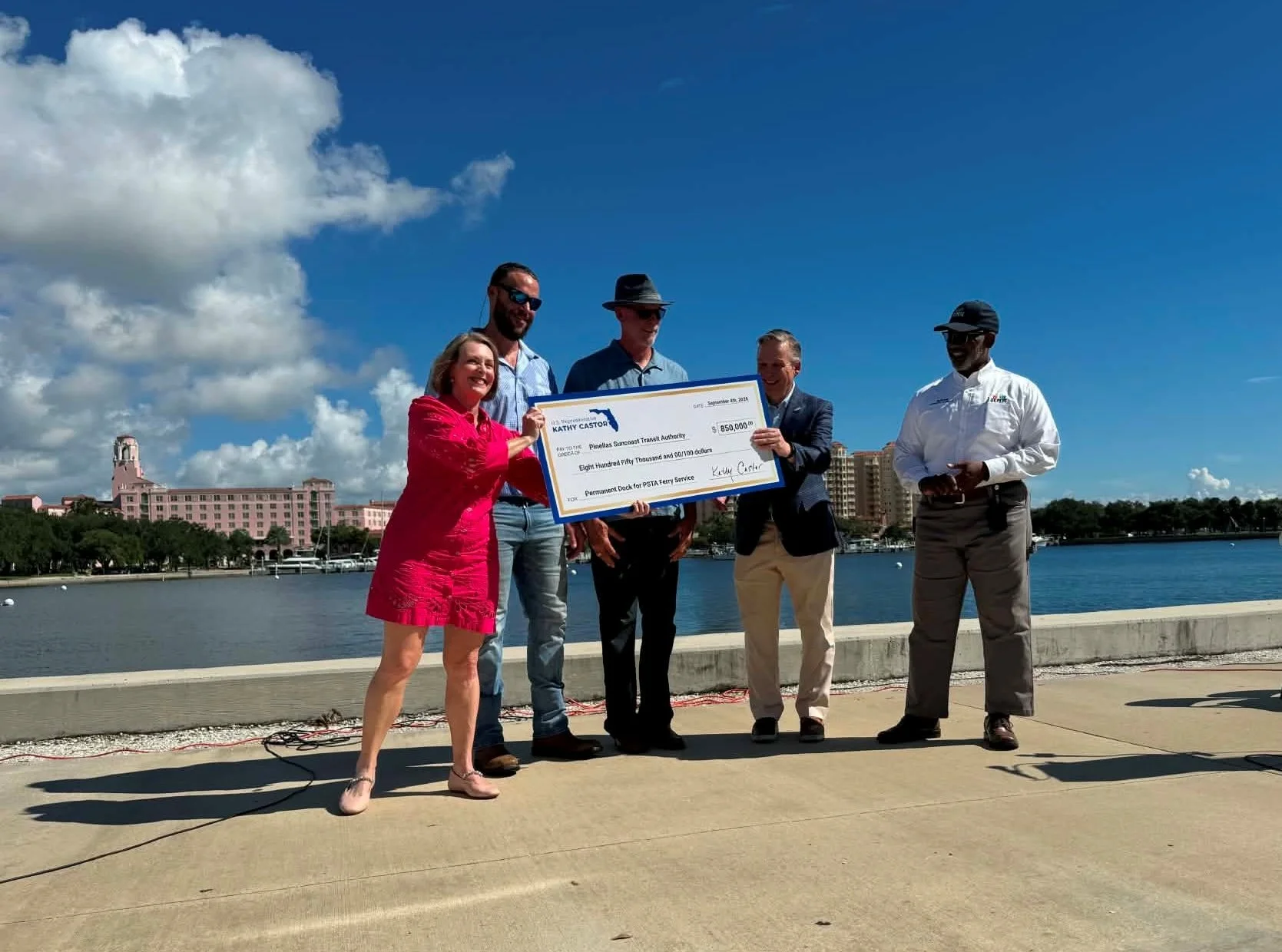 PSTA secures key funding for permanent Tampa-St. Pete ferry dock at St. Pete Pier