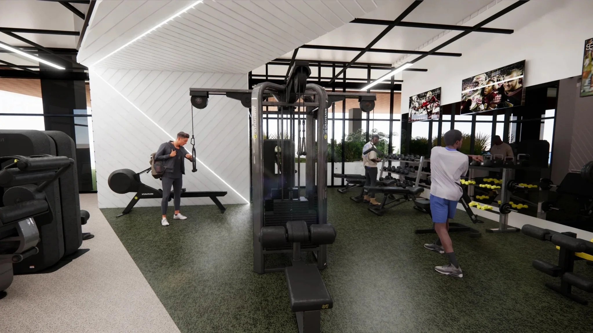 Gym at 3rd &amp; 3rd