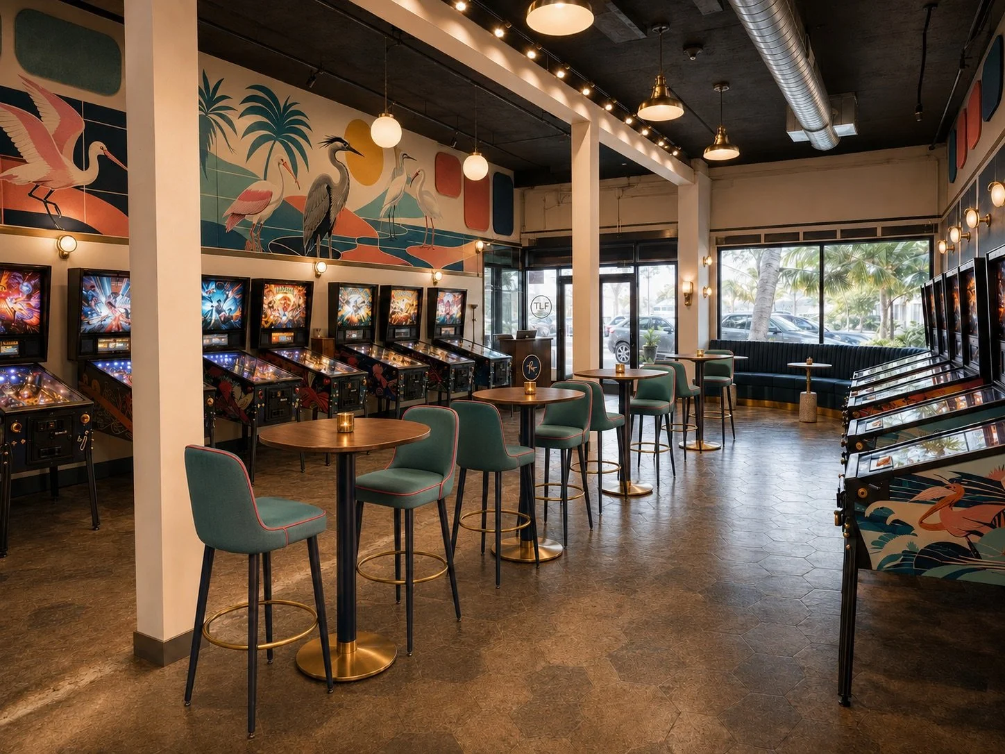 The Lucky Flipper pinball bar opening this winter in the EDGE District of downtown St. Pete