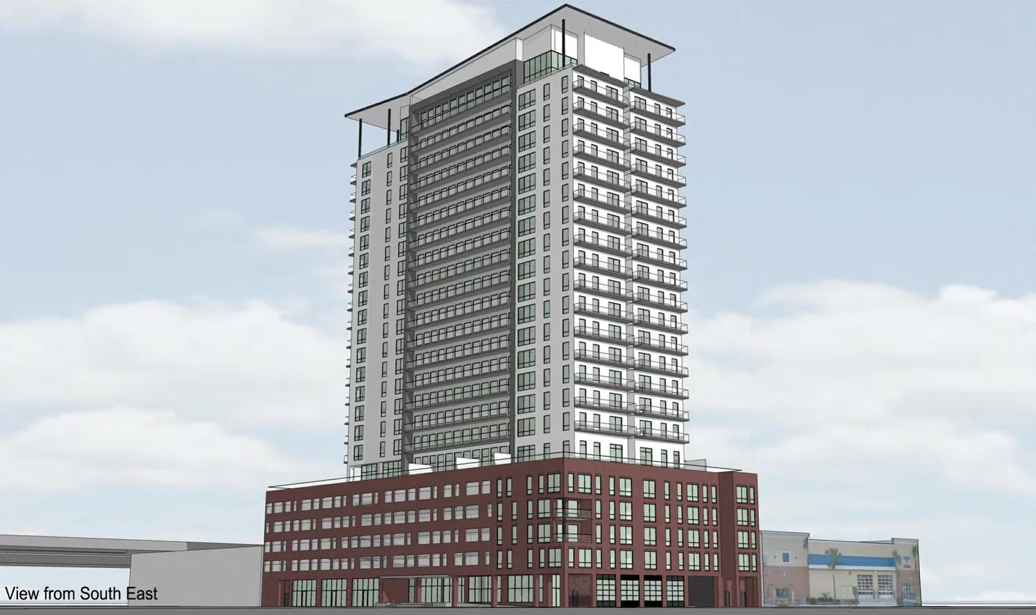 23-story apartment building proposed for 17th Street near Tropicana ...