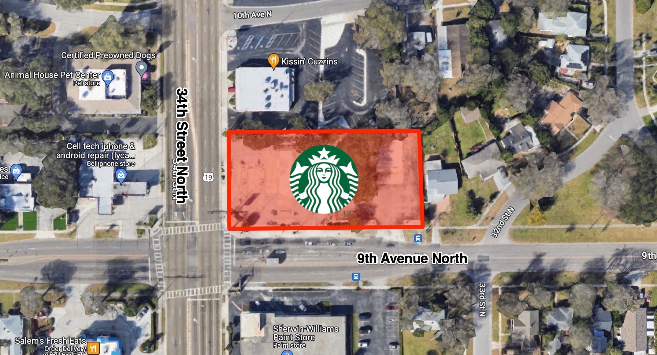 Drivethru only Starbucks proposed for 9th Avenue North in North Kenwood