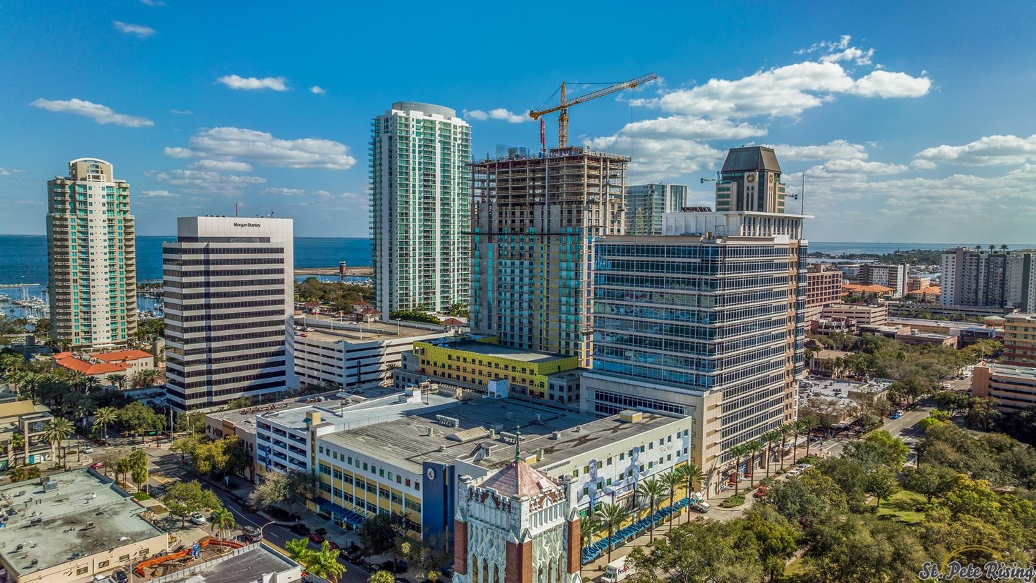 Aerial St Pete Construction Updates From St Pete S Newest Photo Inspiration