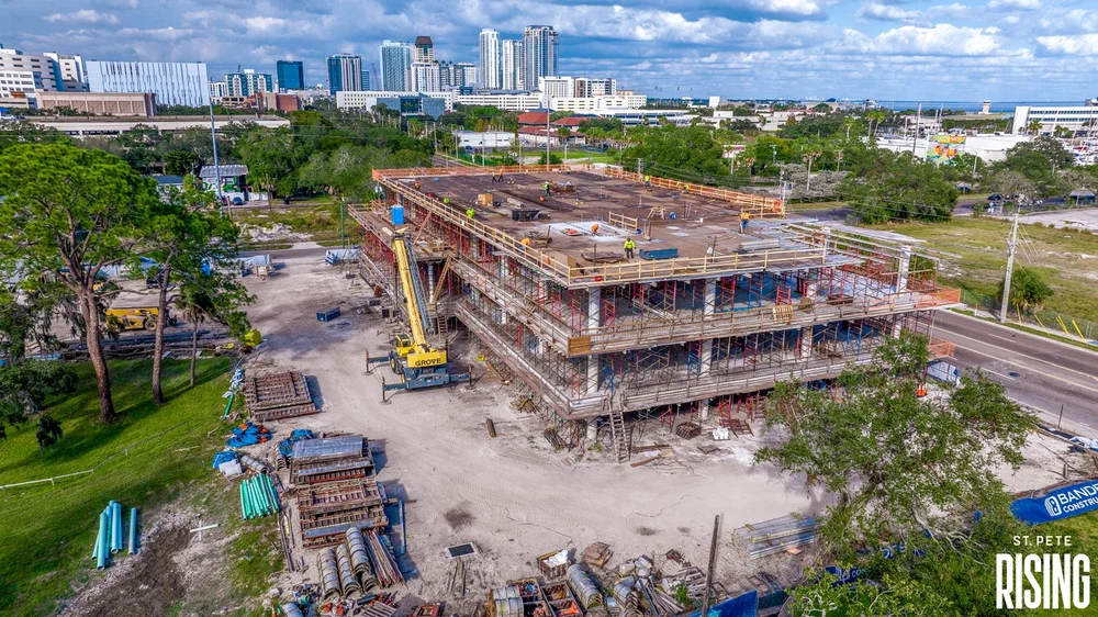 Aerial St. Pete: Construction photos from St. Pete's newest real estate ...