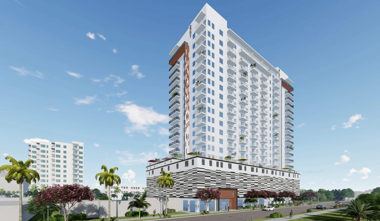 20-story, 246-unit apartment tower proposed for 17th Street in downtown ...