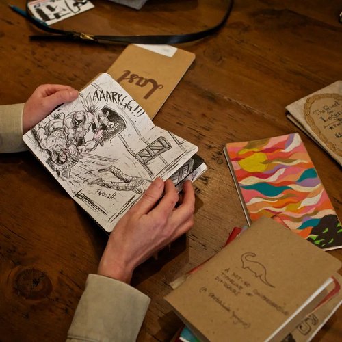 The Sketchbook Project Presents Online 24,000 Sketchbooks, Created