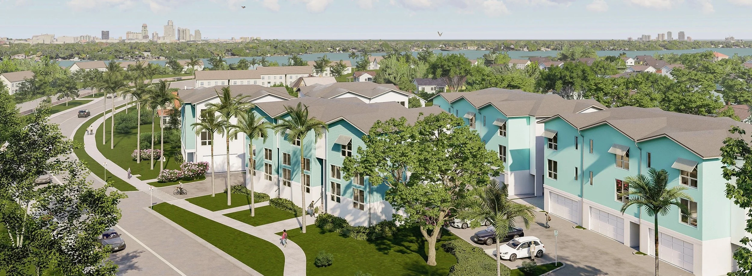Sales launch for Coquina Cabanas, a 13unit tropical townhome community