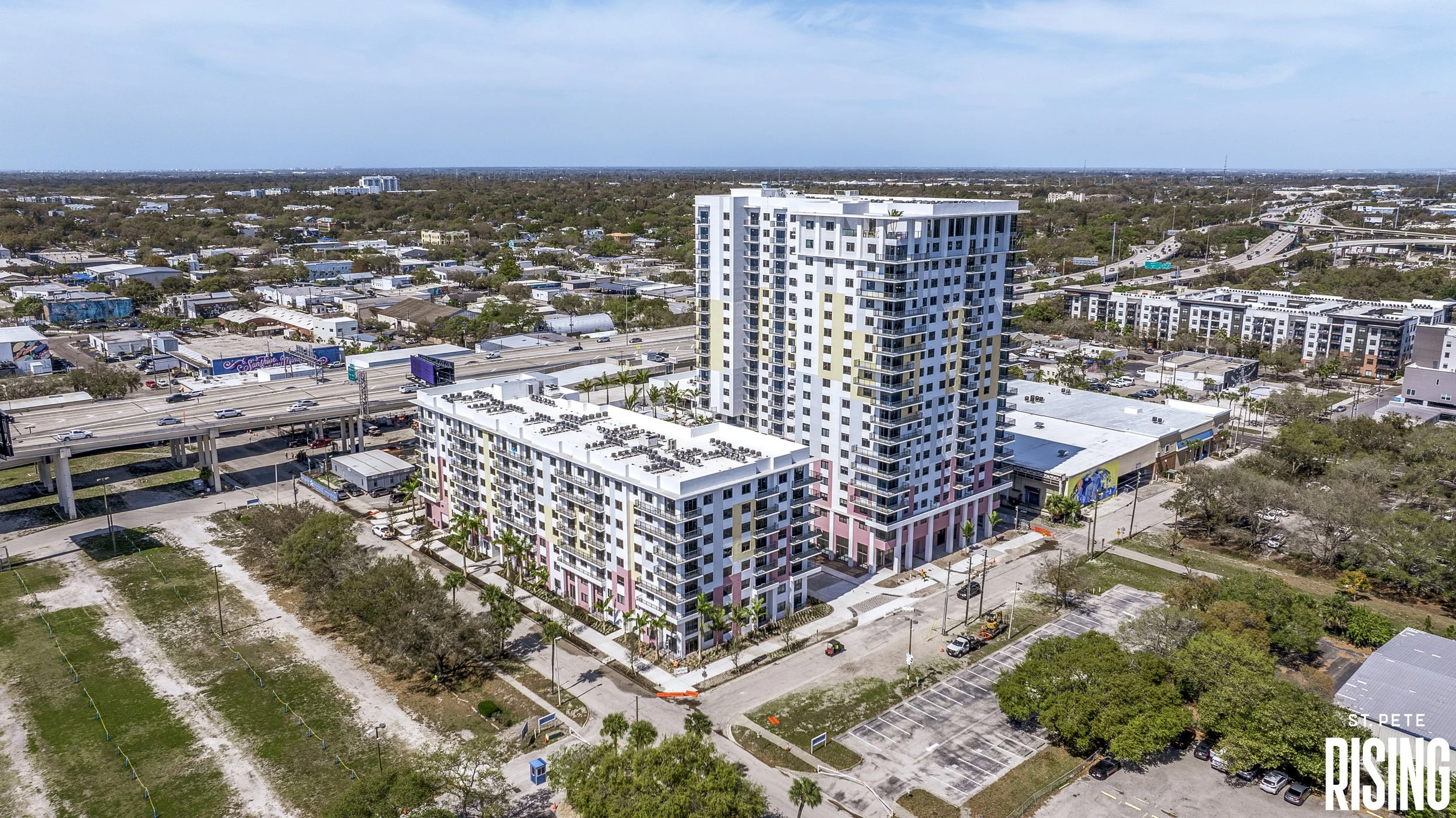 Aerial St. Pete: New downtown towers join an ever-expanding skyline in ...