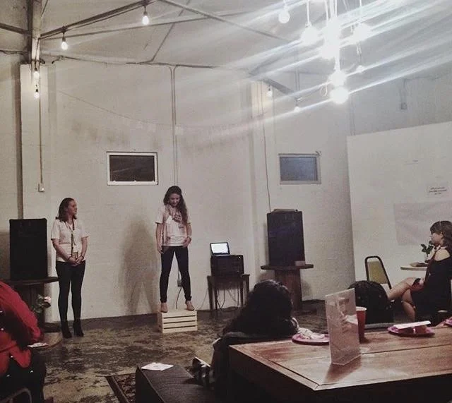 Casey Field, founder of Scarf Society, leads the conversation.