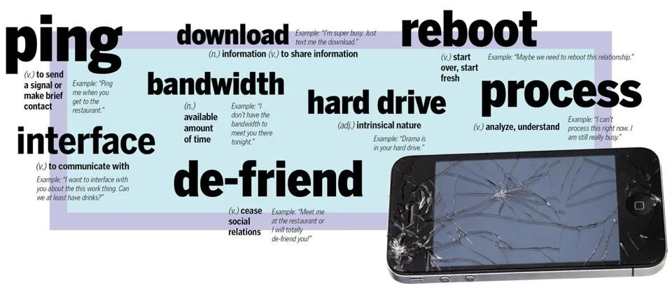 Computer metaphors are invading our language